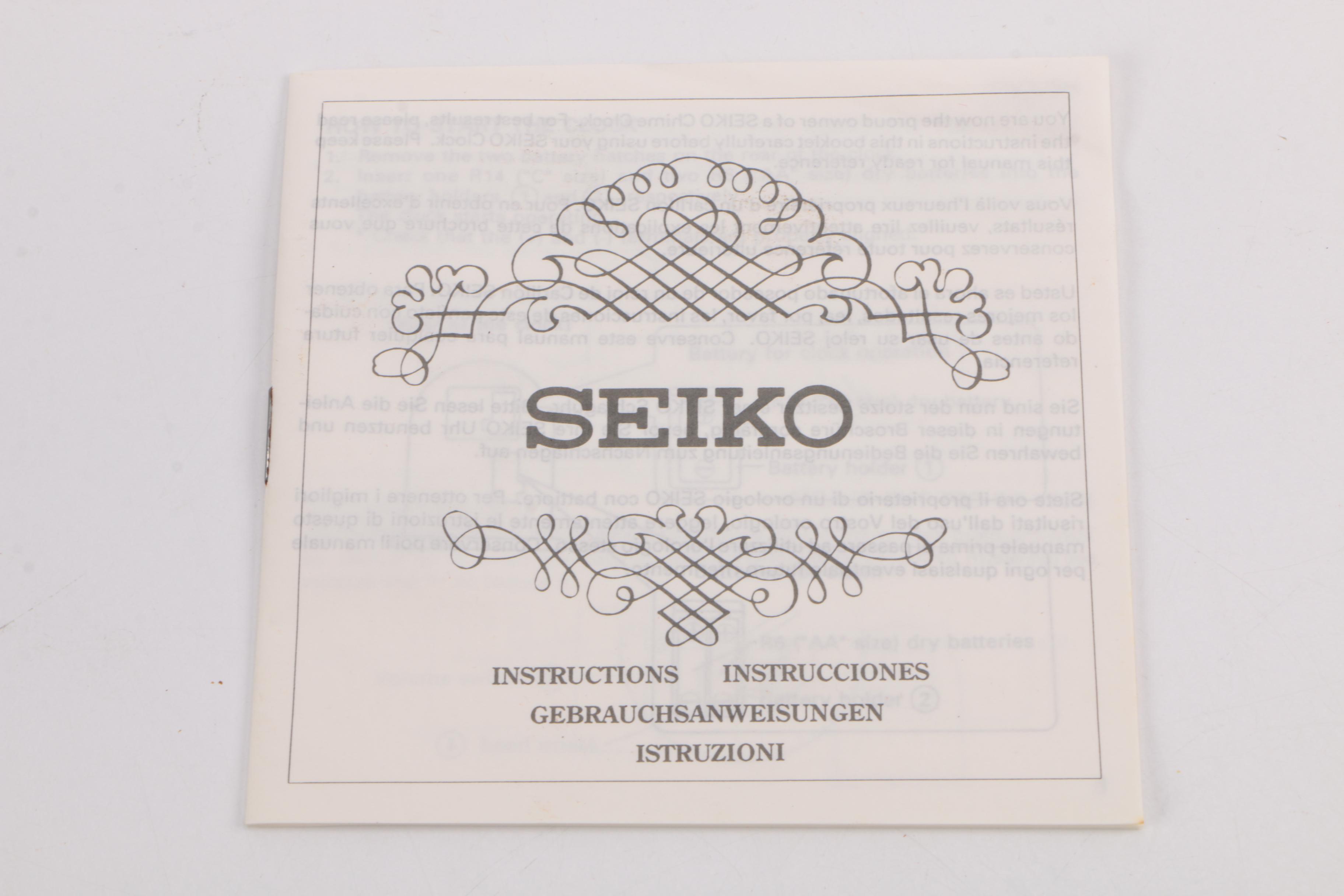 Seiko Mickey Mouse Alarm Clock