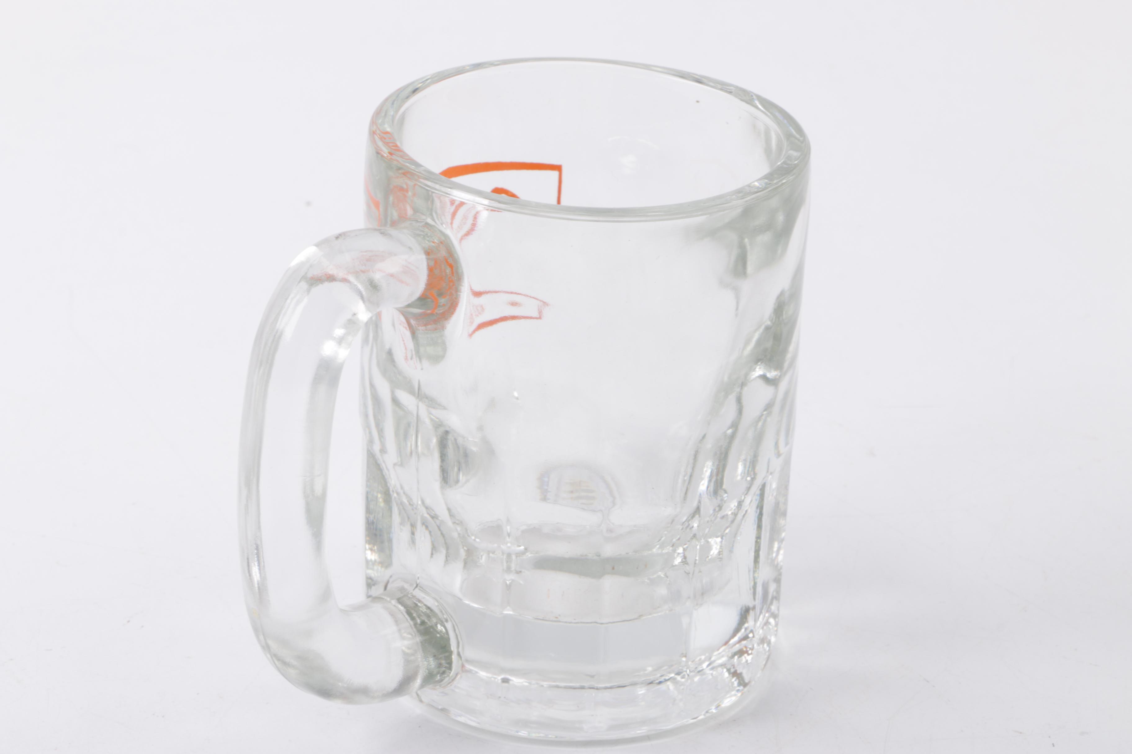 Connie's Root Beer Clear Glass Mugs