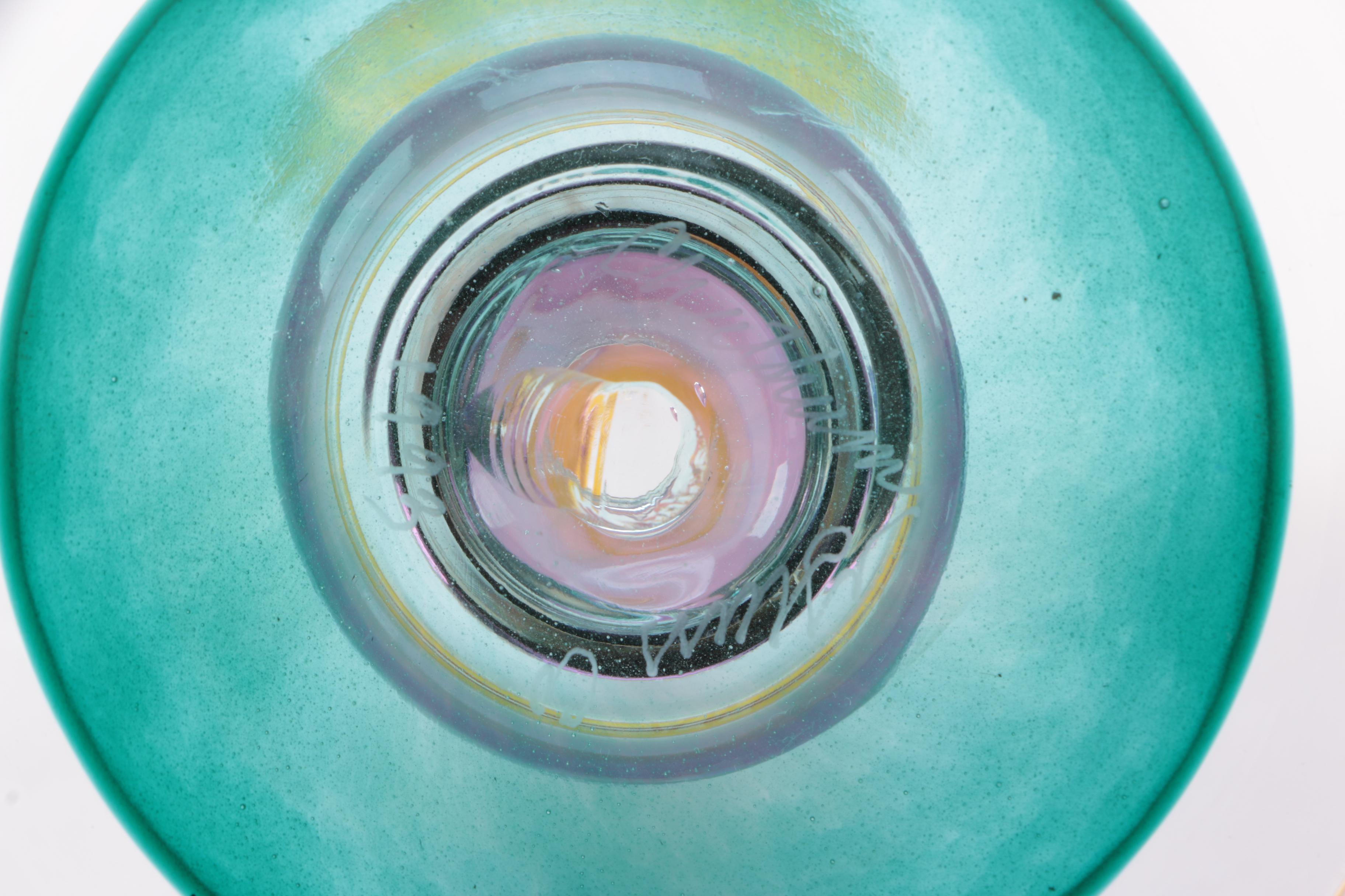 Collection of Chatham Glass Company Candlesticks