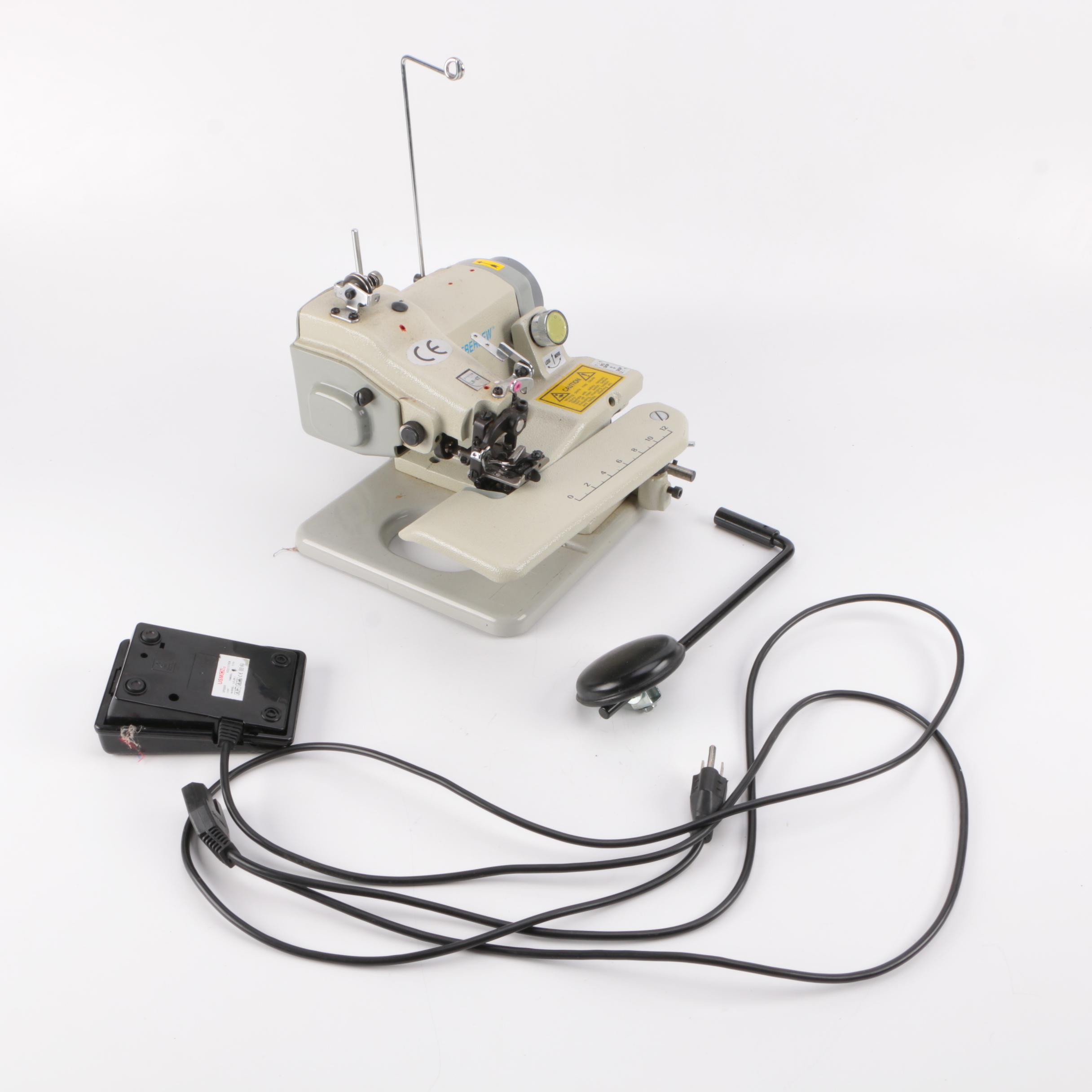 Liebersew Sewing Desk Model Blind Stitch Machine