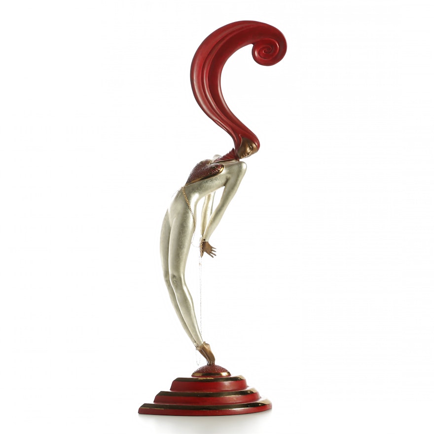 Erté Bronze Sculpture "L'Amour"