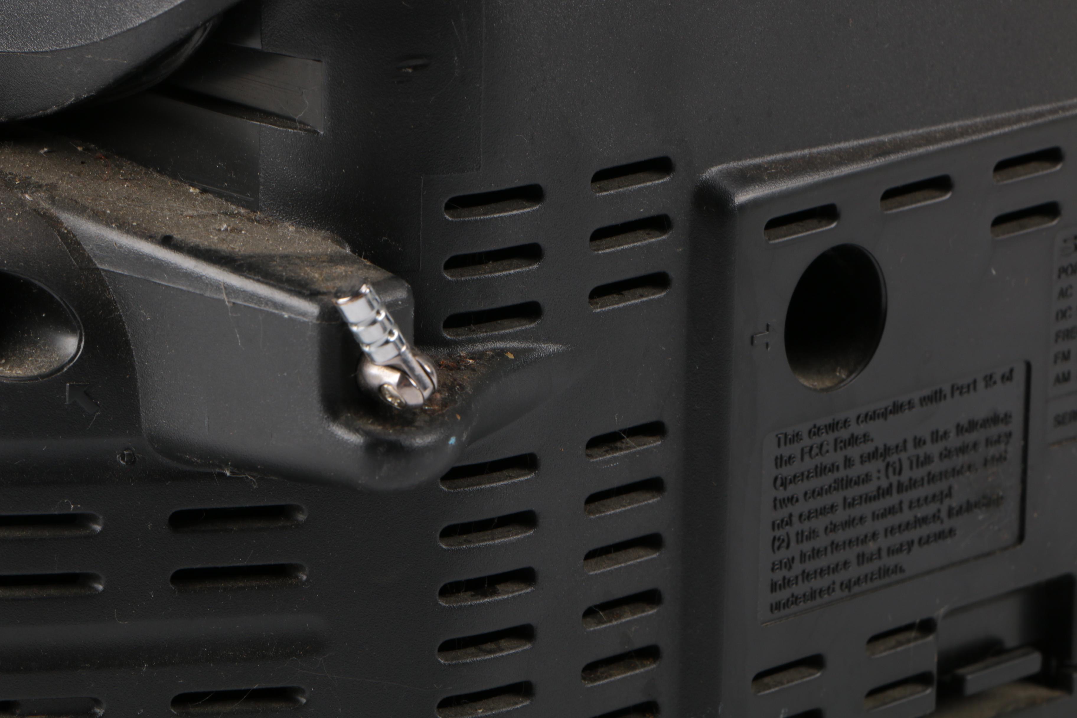 Sharp Five CD Boombox with SL Waber Surge Protector