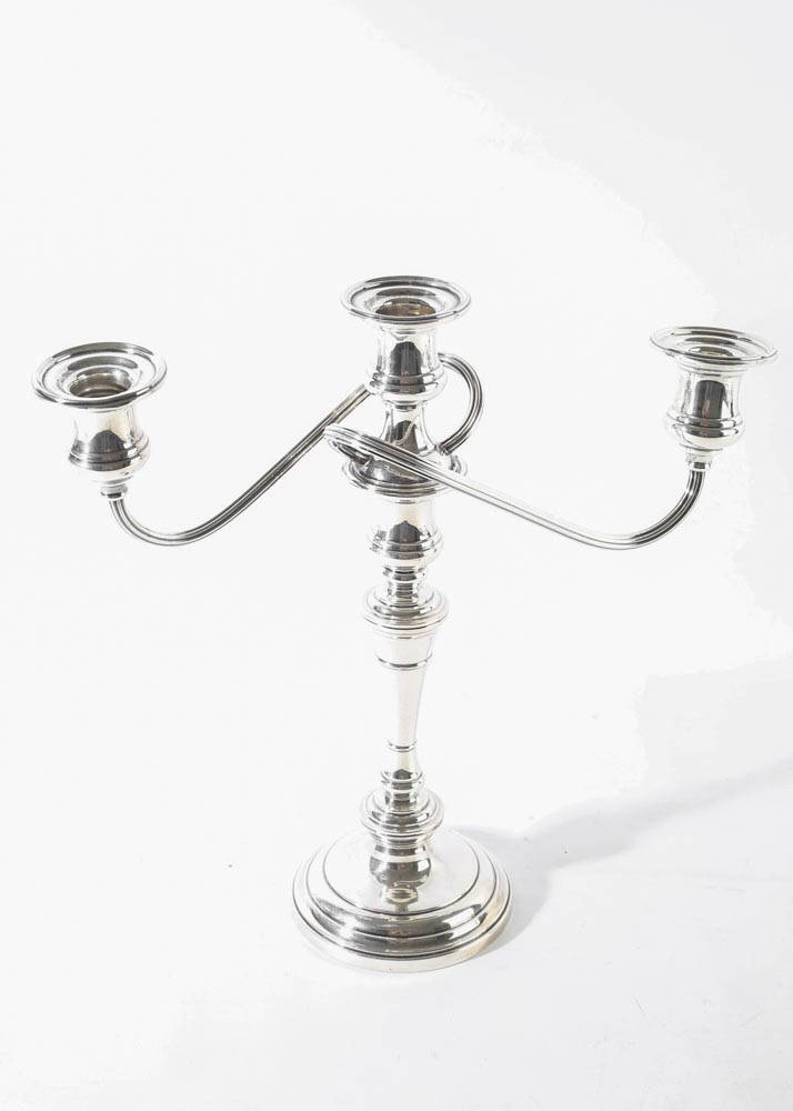 S. Kirk & Son Weighted Sterling Silver Candelabras