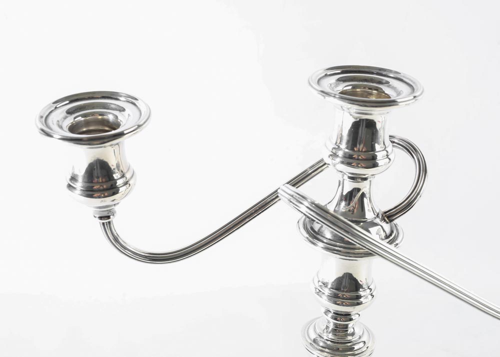 S. Kirk & Son Weighted Sterling Silver Candelabras