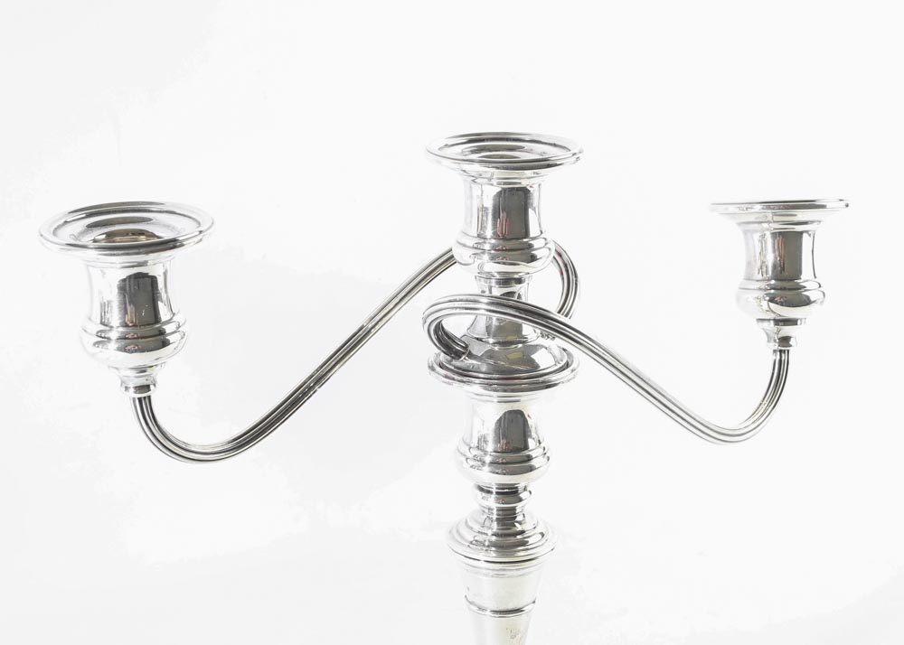 S. Kirk & Son Weighted Sterling Silver Candelabras