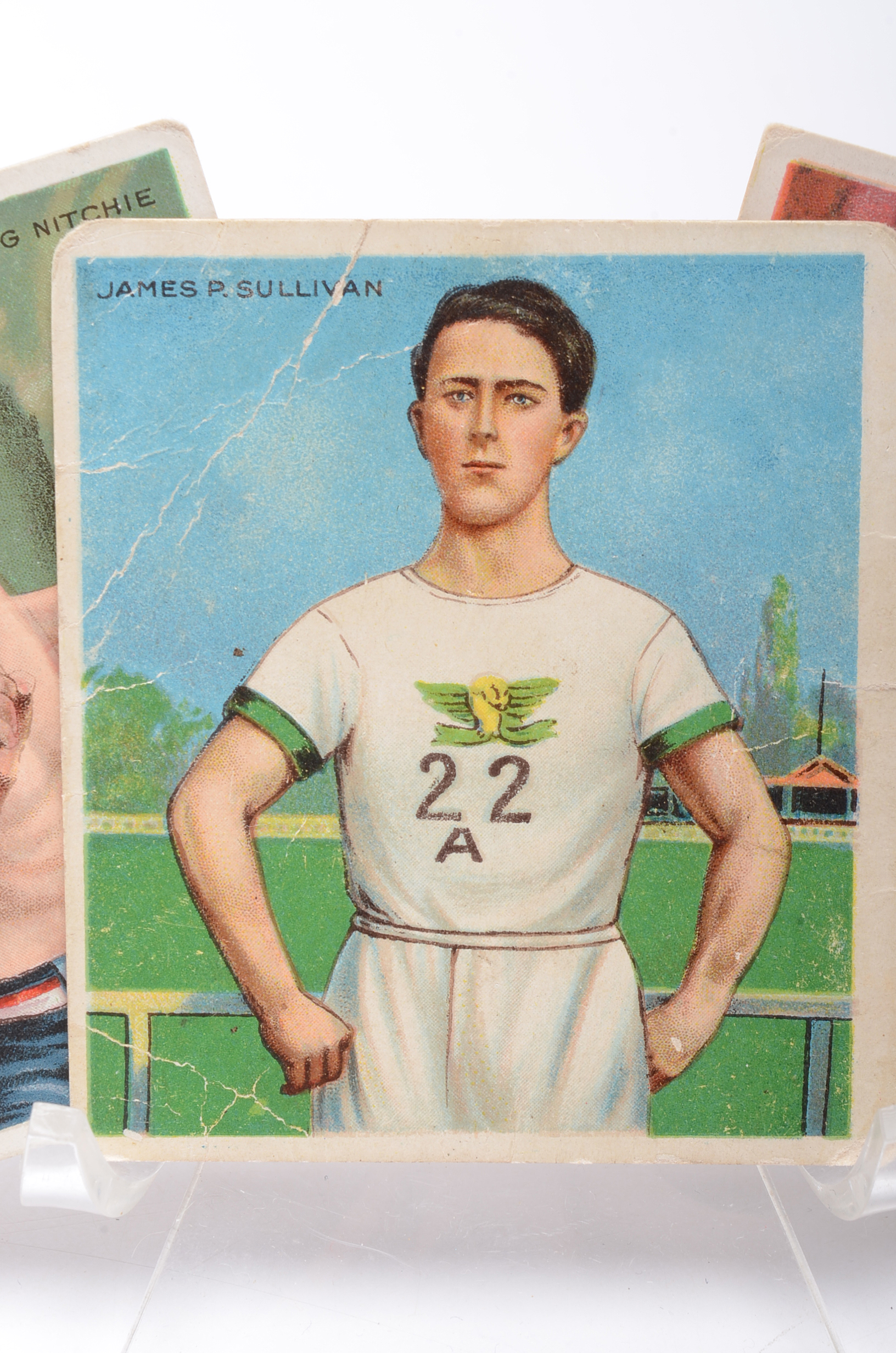 Three Early 1900s Sports Tobacco Cards