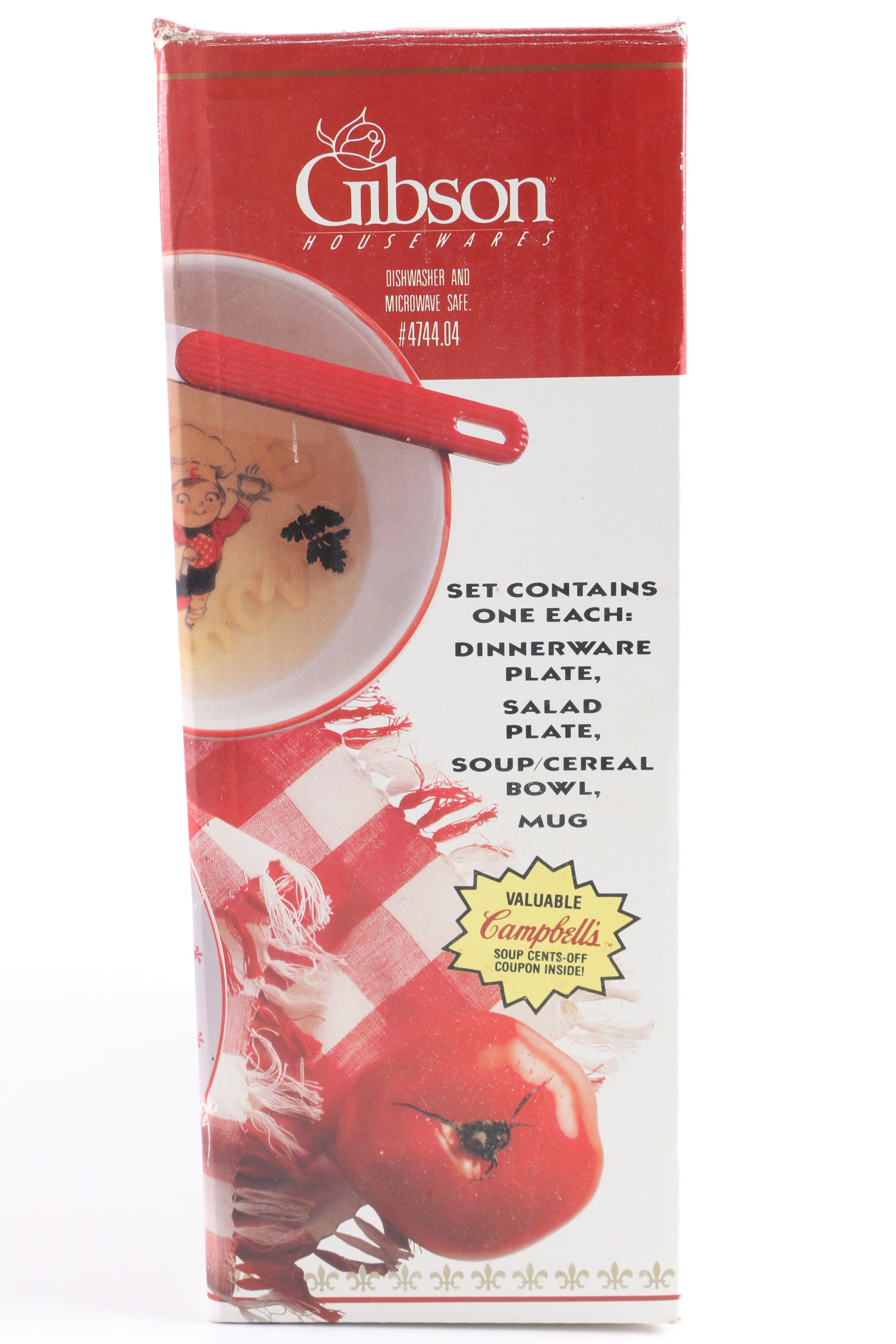 Campbell's Dinnerware Sets