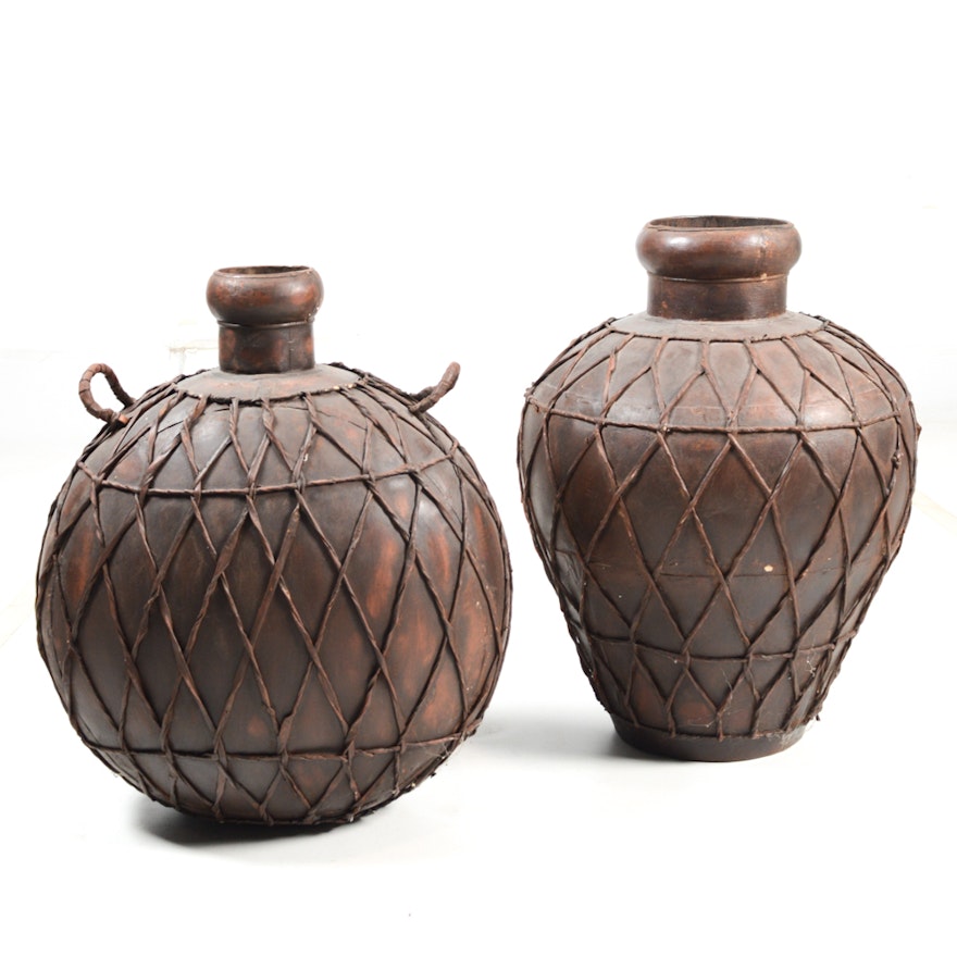 Indian Metal Vases