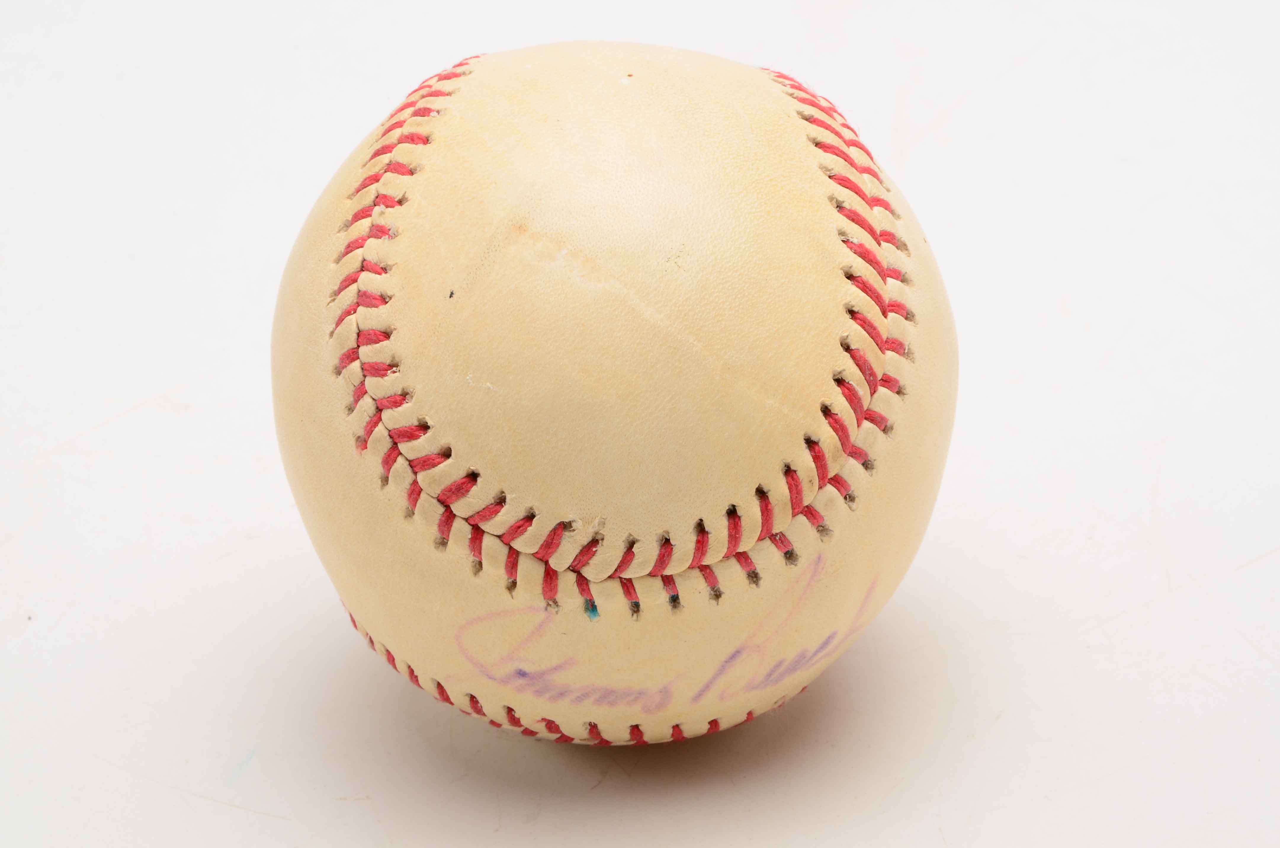 Hall Of Fame Reds Catcher Johnny Bench Signed Baseball and More