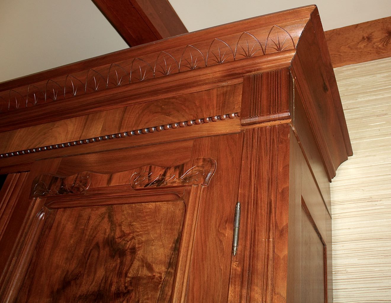 Antique Victorian Mahogany Armoire