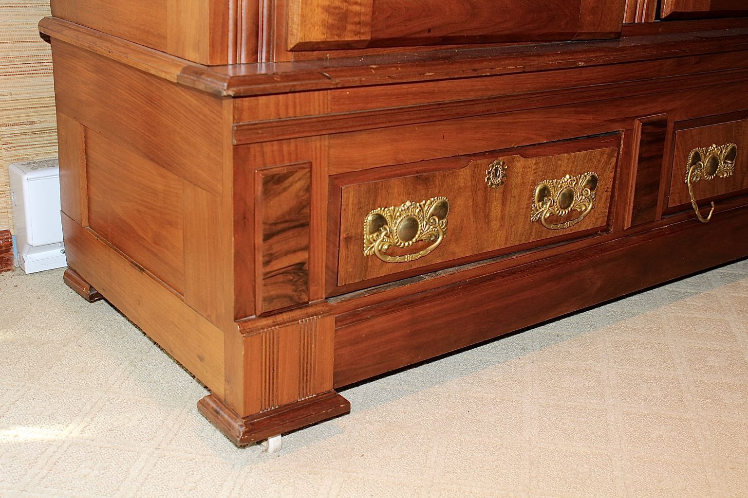 Antique Victorian Mahogany Armoire