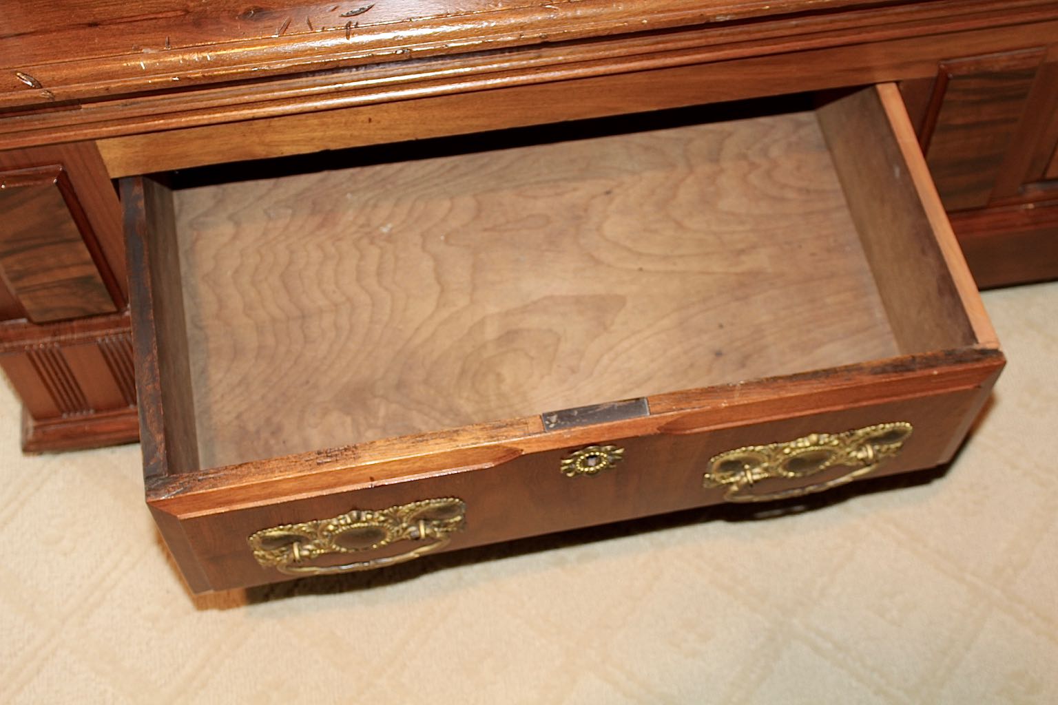 Antique Victorian Mahogany Armoire