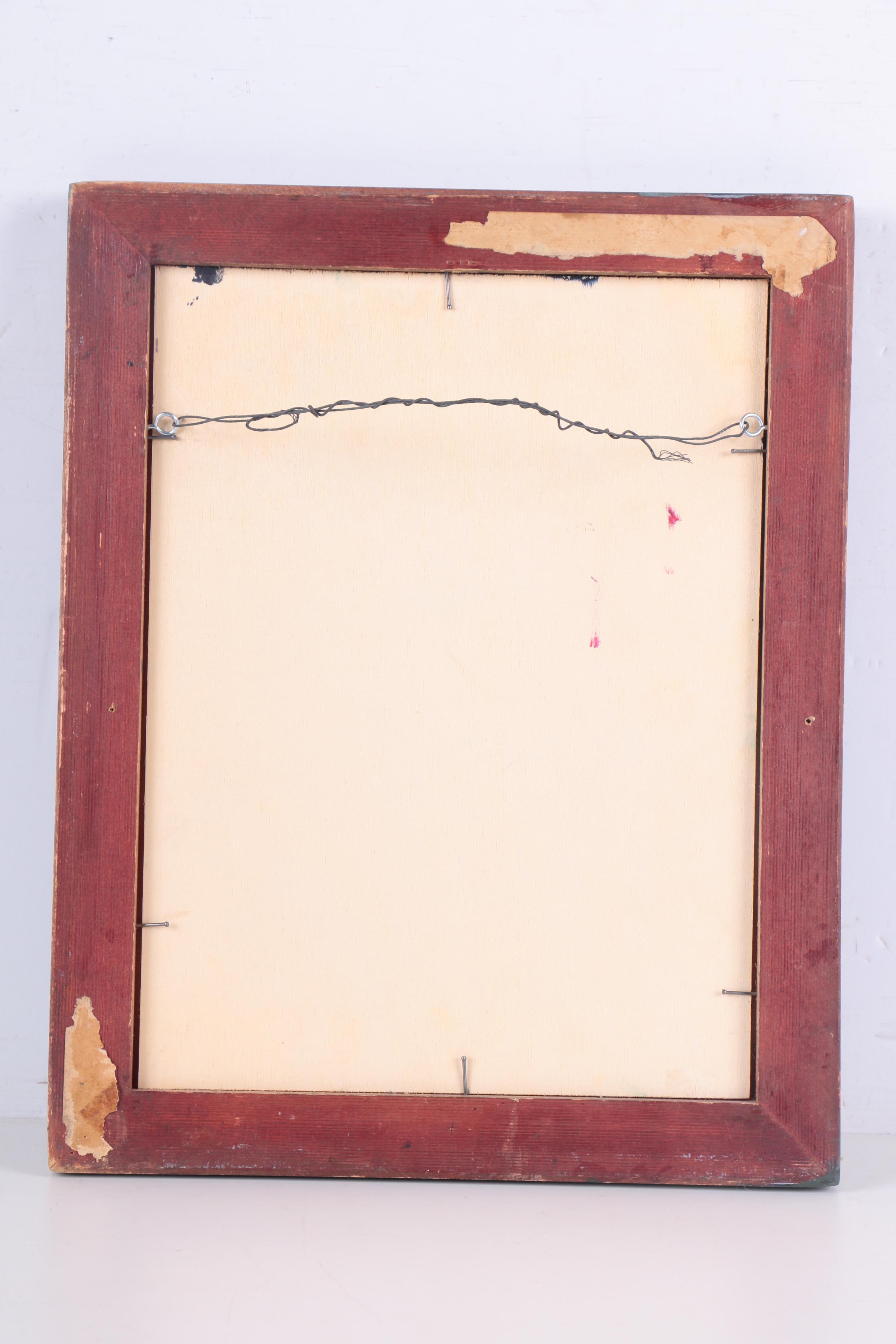 Oil Painting of A Cat in the Night Sky