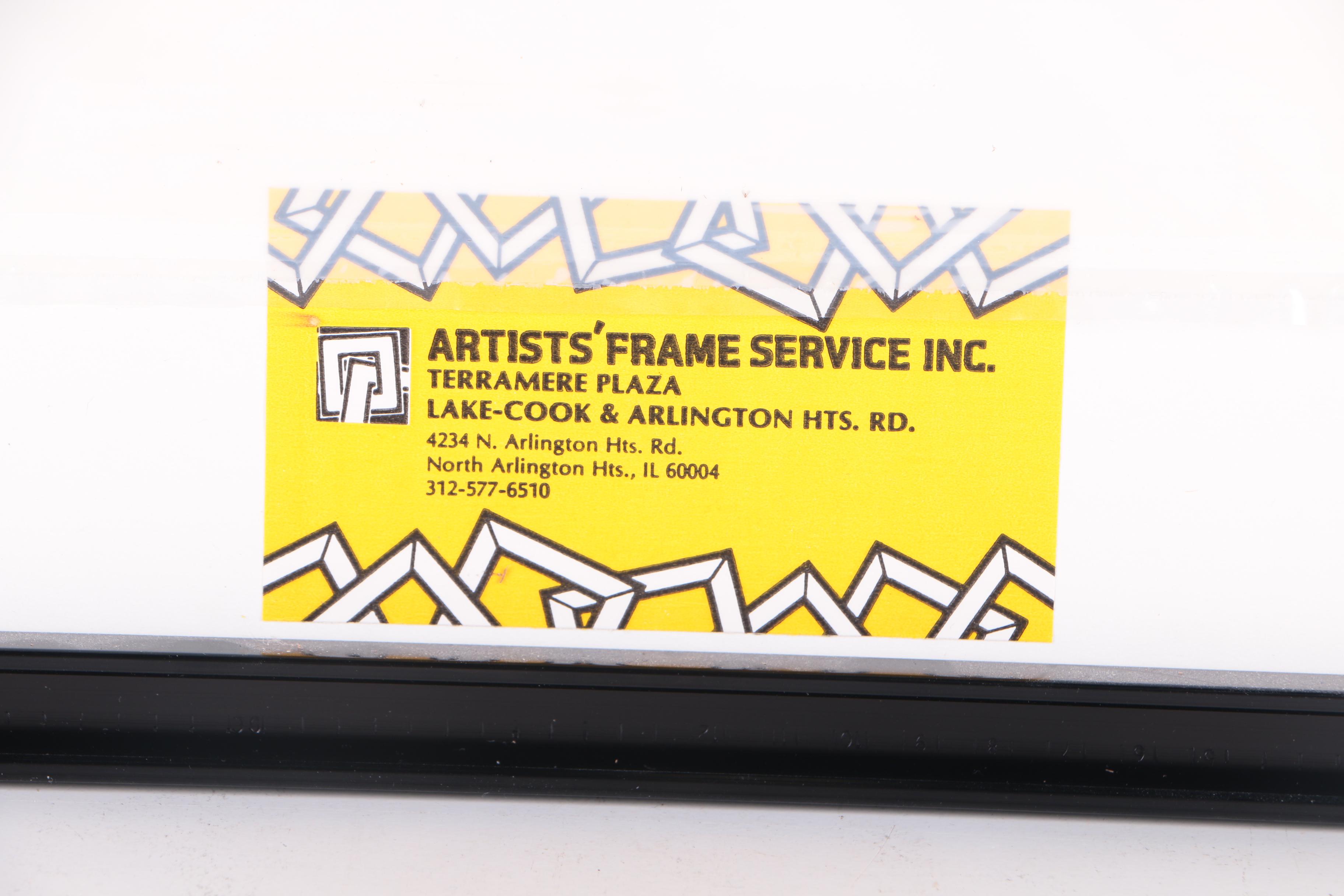 Limited Edition Serigraph on Paper of Donald Duck and Goofy "No Sail"