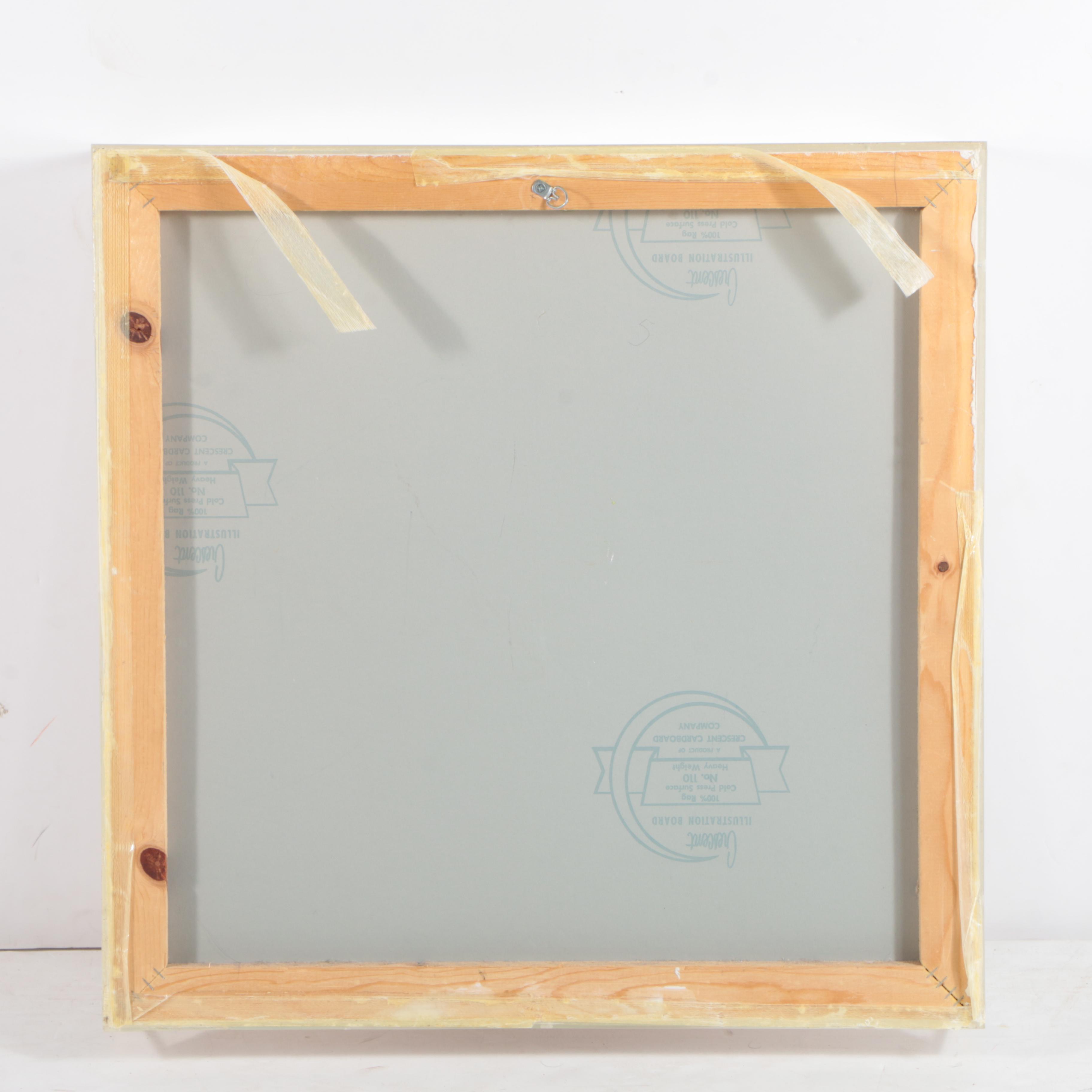 Sculptural Abstract Handmade Paper Art