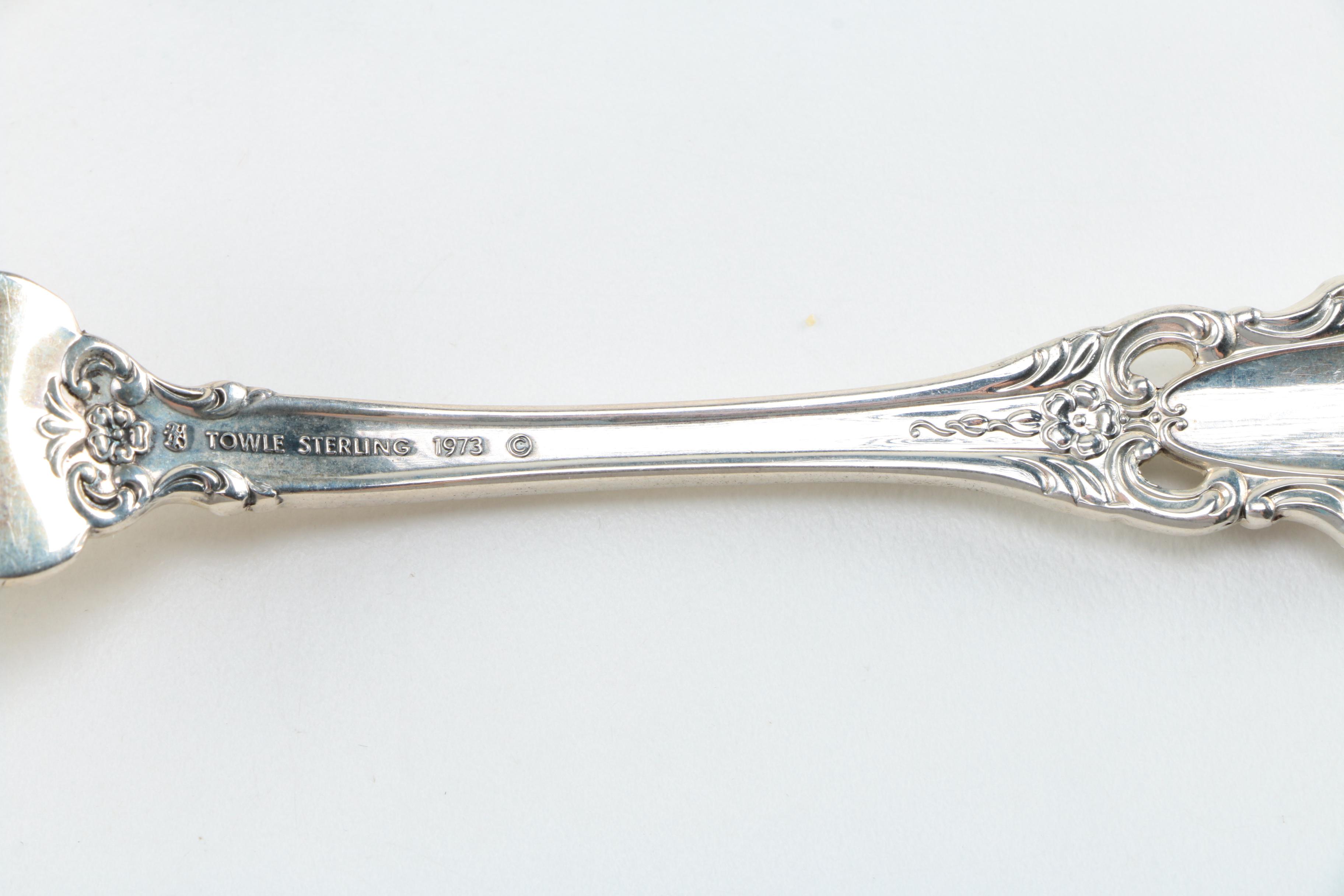 Towle "Grand Duchess" Sterling Silver Flatware Set