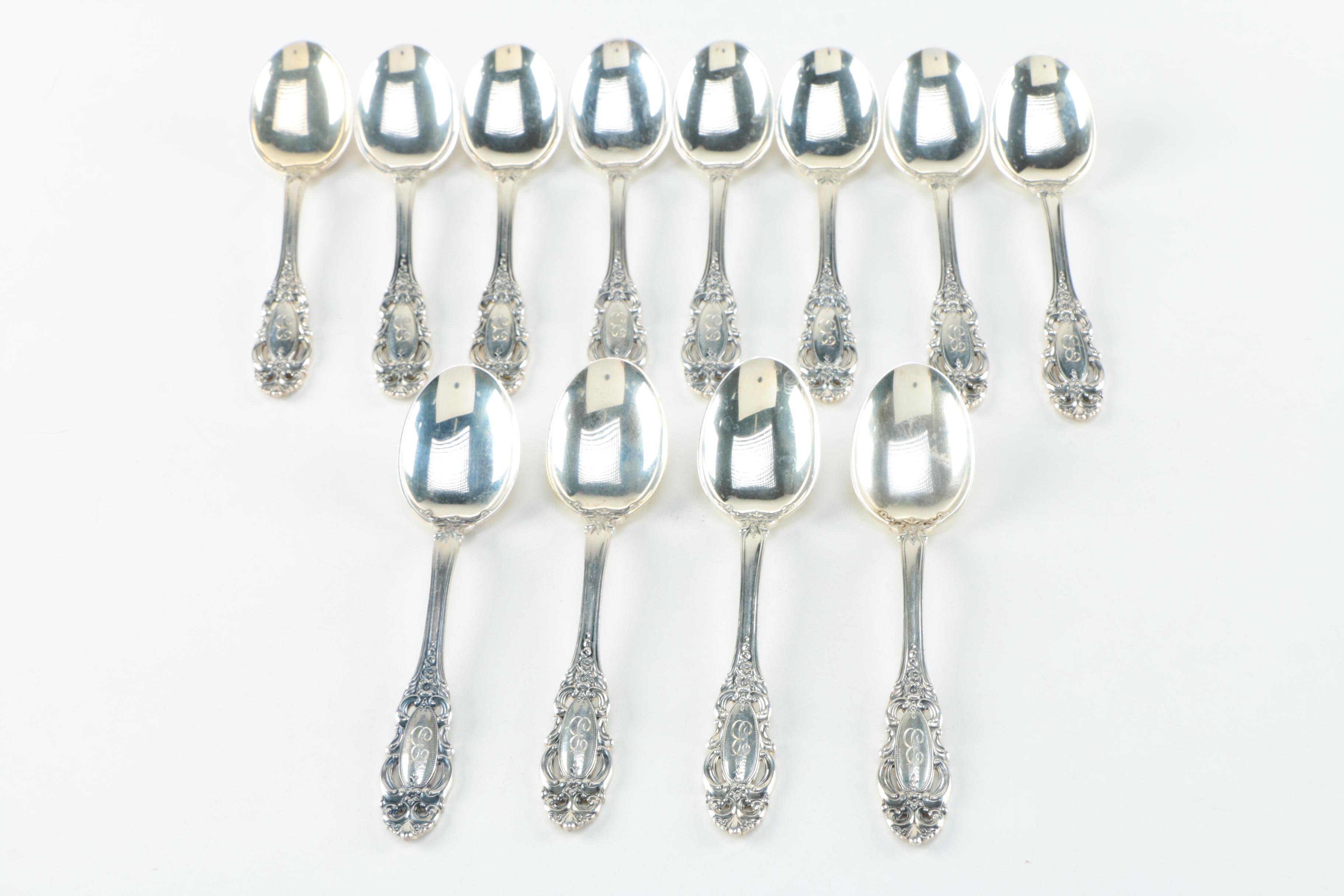Towle "Grand Duchess" Sterling Silver Flatware Set