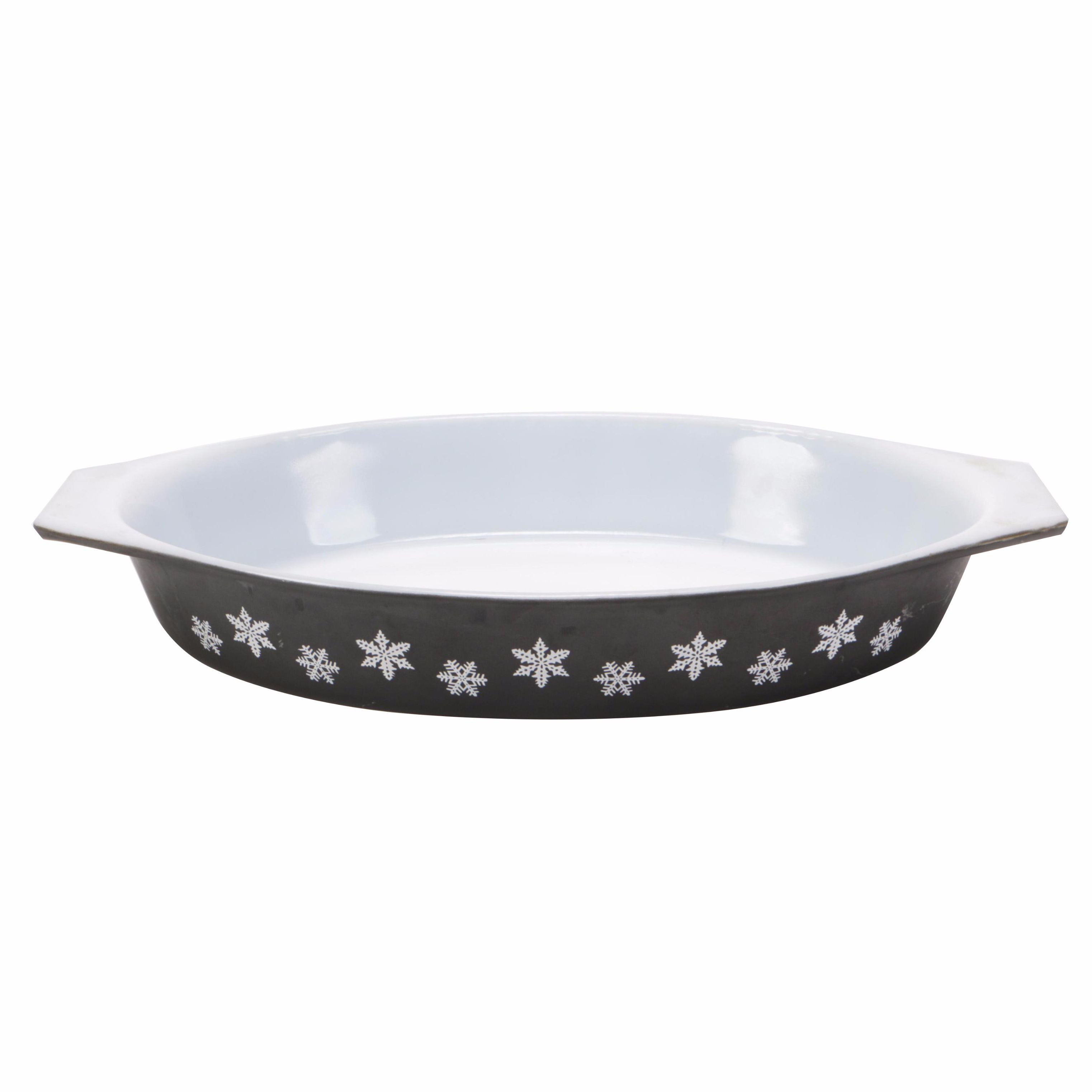 Vintage Pyrex "Snowflake" Casserole Dish