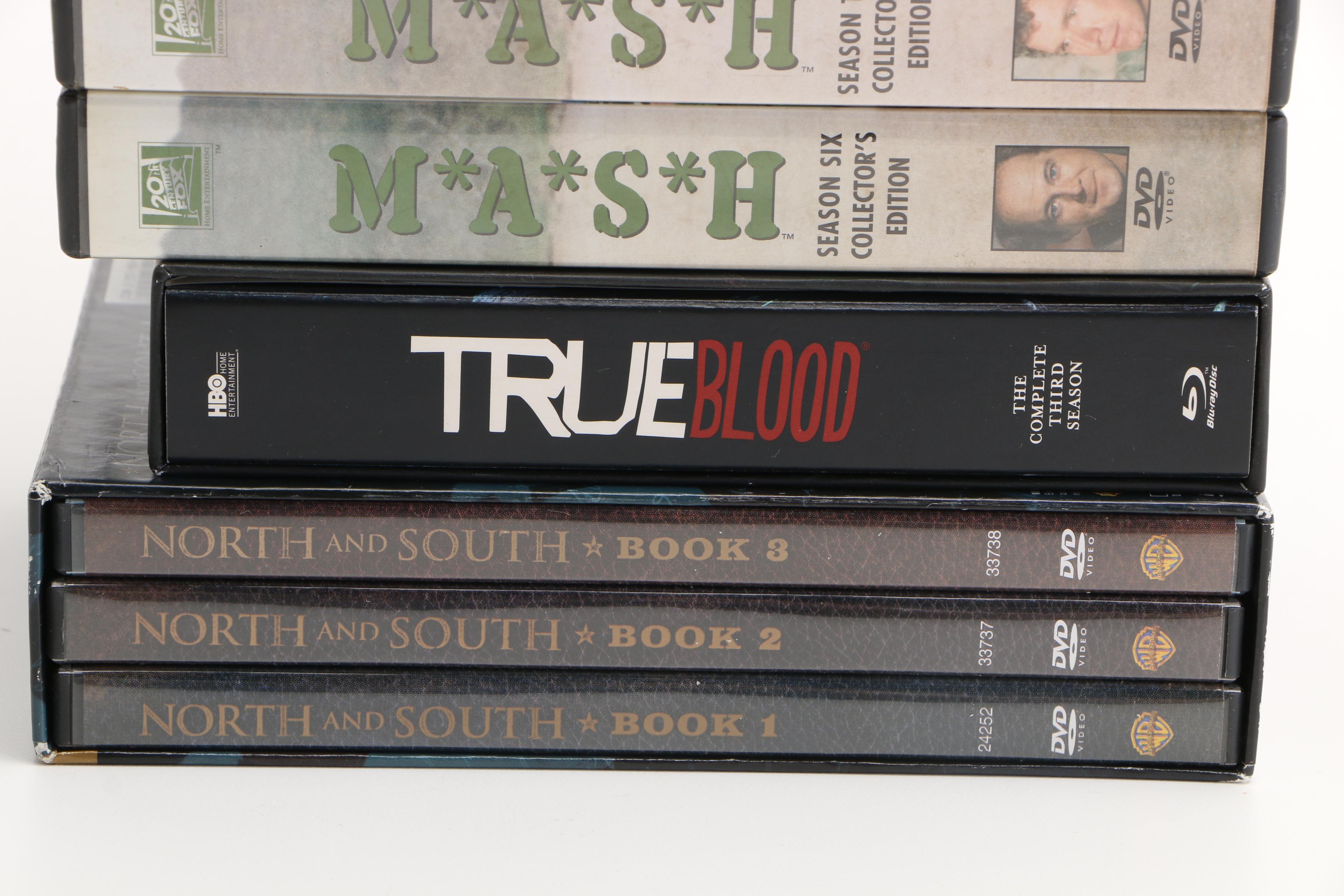 "True Blood," "MASH," WWE and Other Action DVDs and Blu-Ray Discs