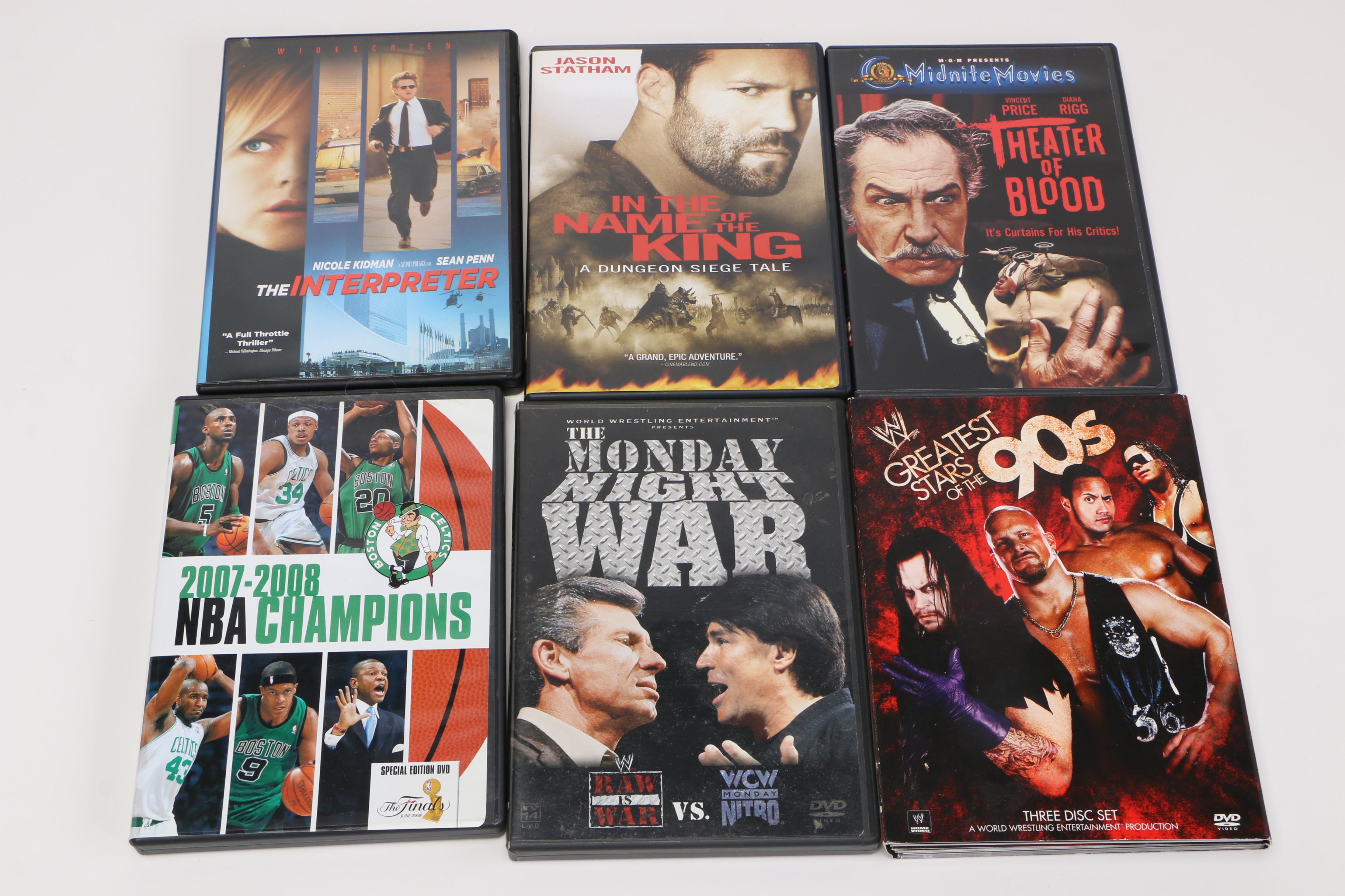 "True Blood," "MASH," WWE and Other Action DVDs and Blu-Ray Discs