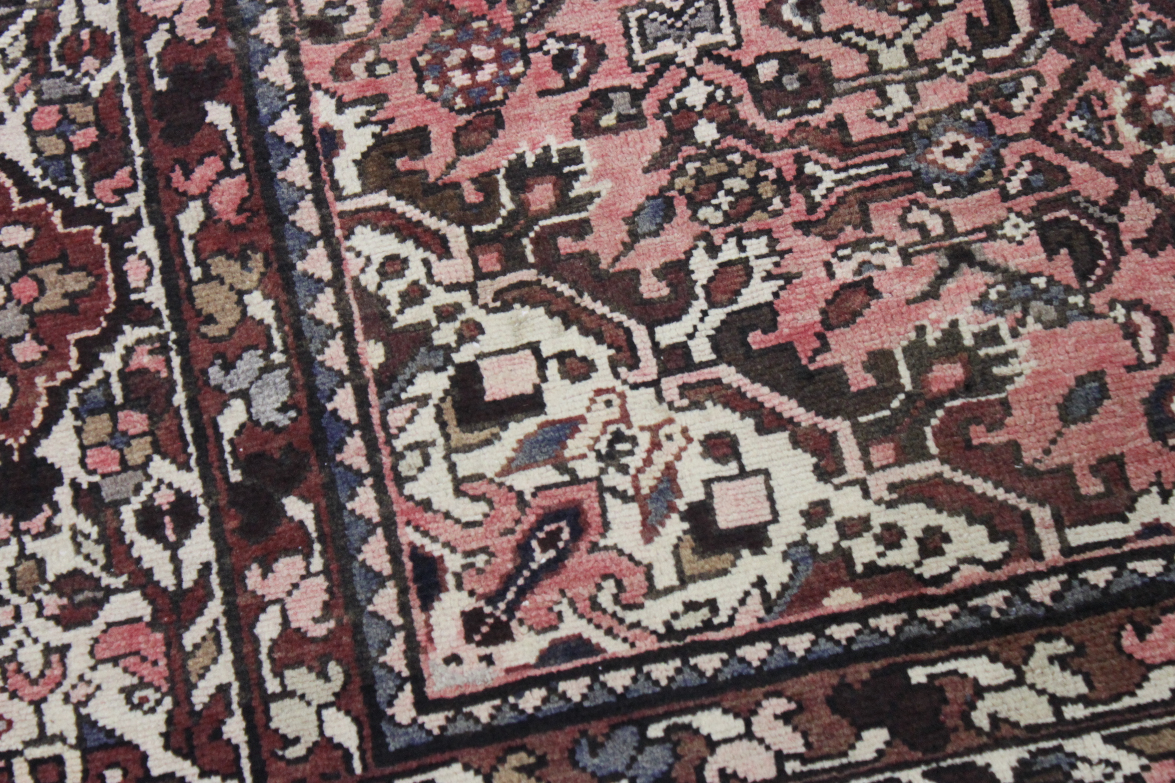 Hand-Knotted Persian Lilihan Area Rug