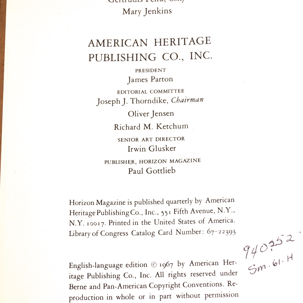 Vintage World History Books