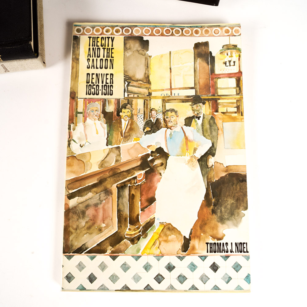 Collection of Vintage Colorado History Books