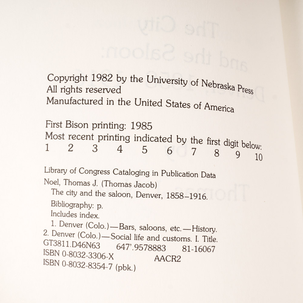 Collection of Vintage Colorado History Books