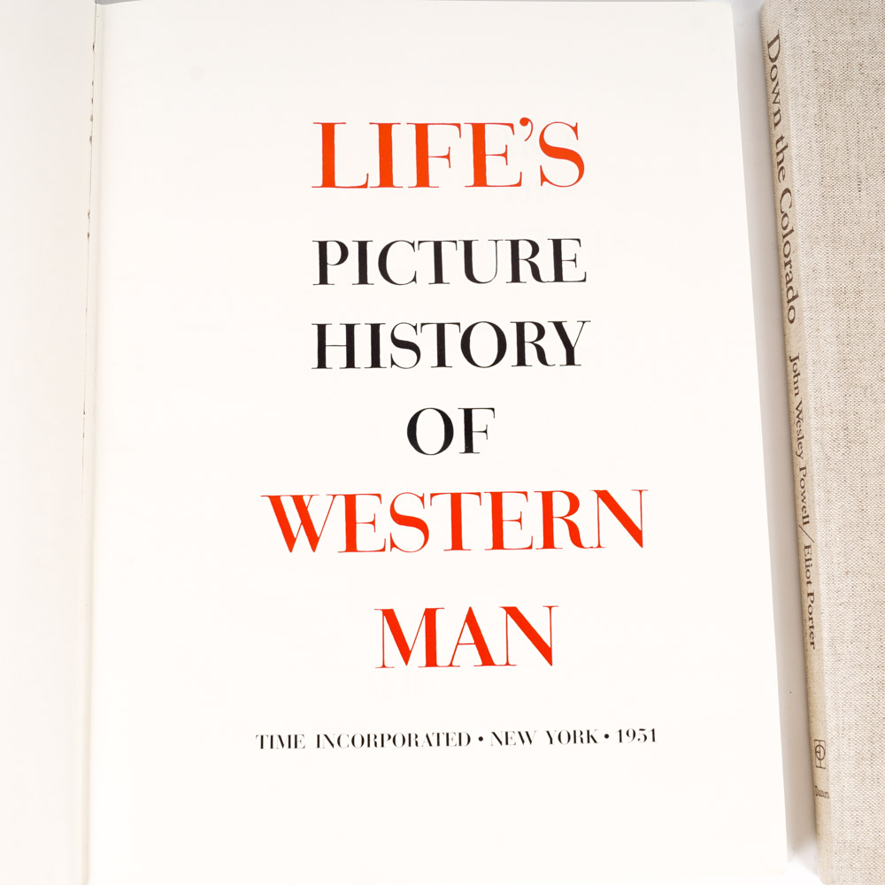 Collection of Vintage Colorado History Books