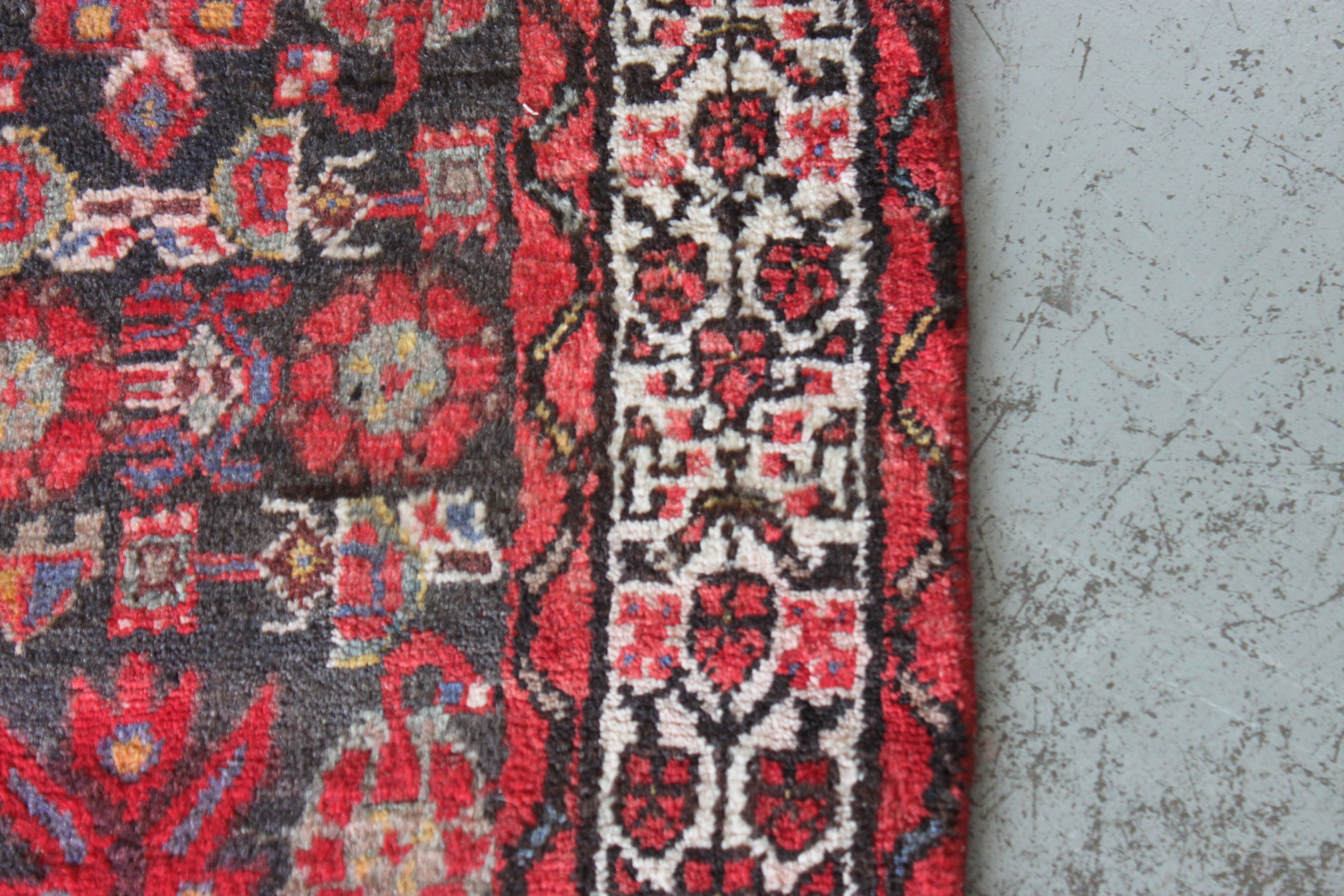 Hand-Knotted Persian Malayer Carpet Runner