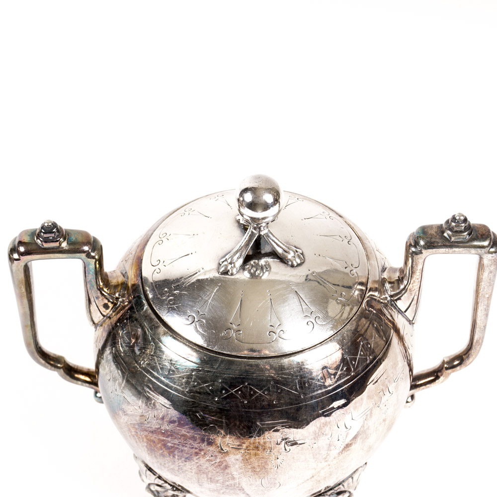 Vintage Reed & Barton Silver Plate Tea and Coffee Set