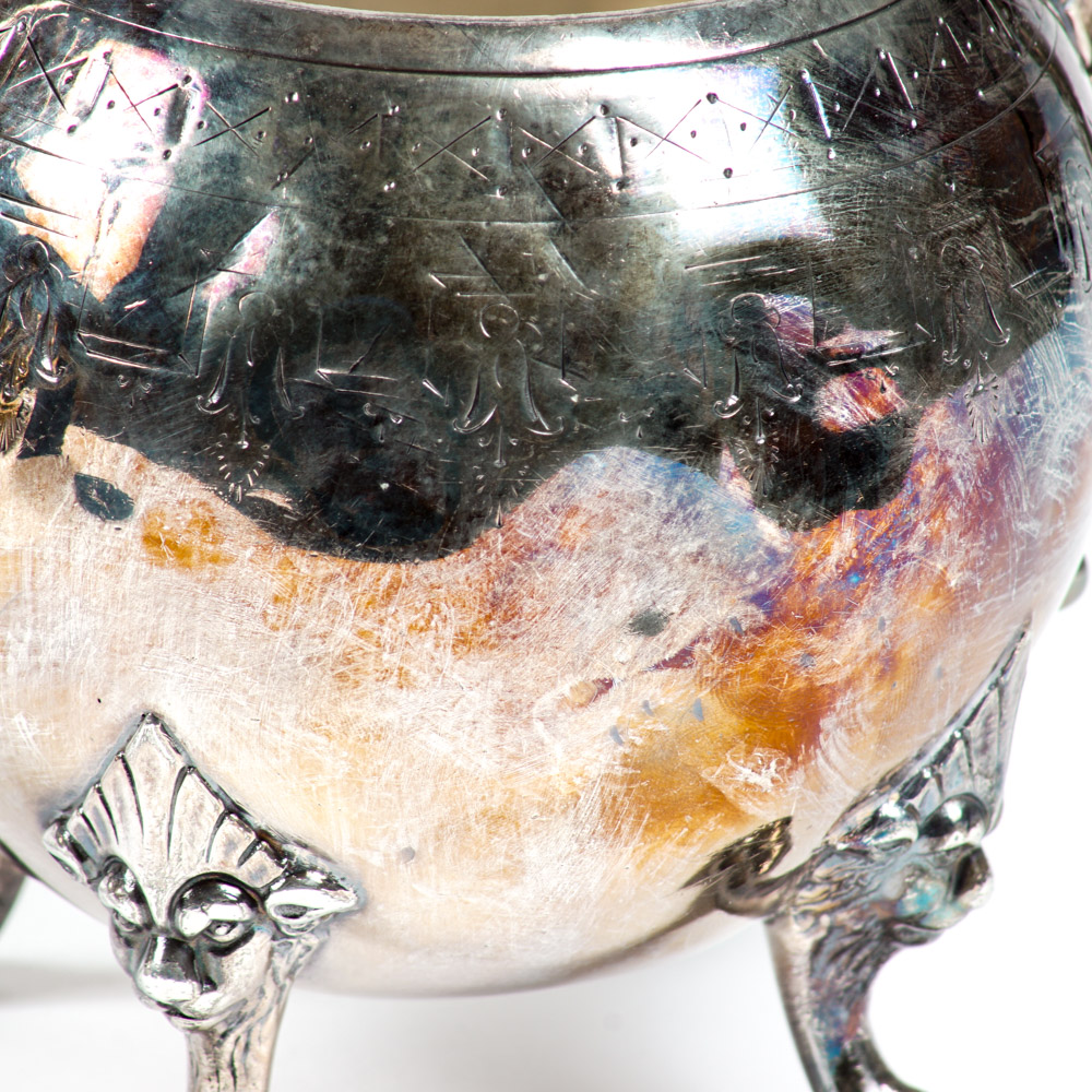 Vintage Reed & Barton Silver Plate Tea and Coffee Set