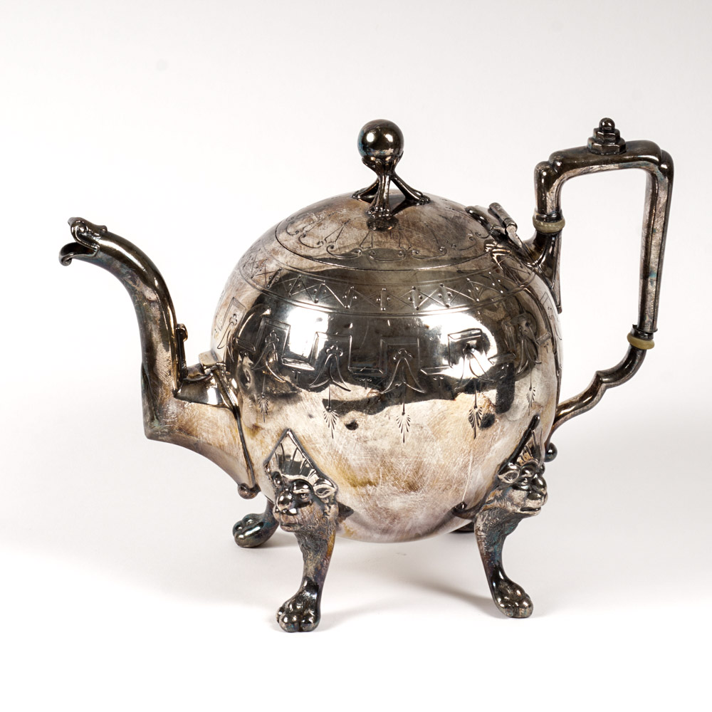 Vintage Reed & Barton Silver Plate Tea and Coffee Set