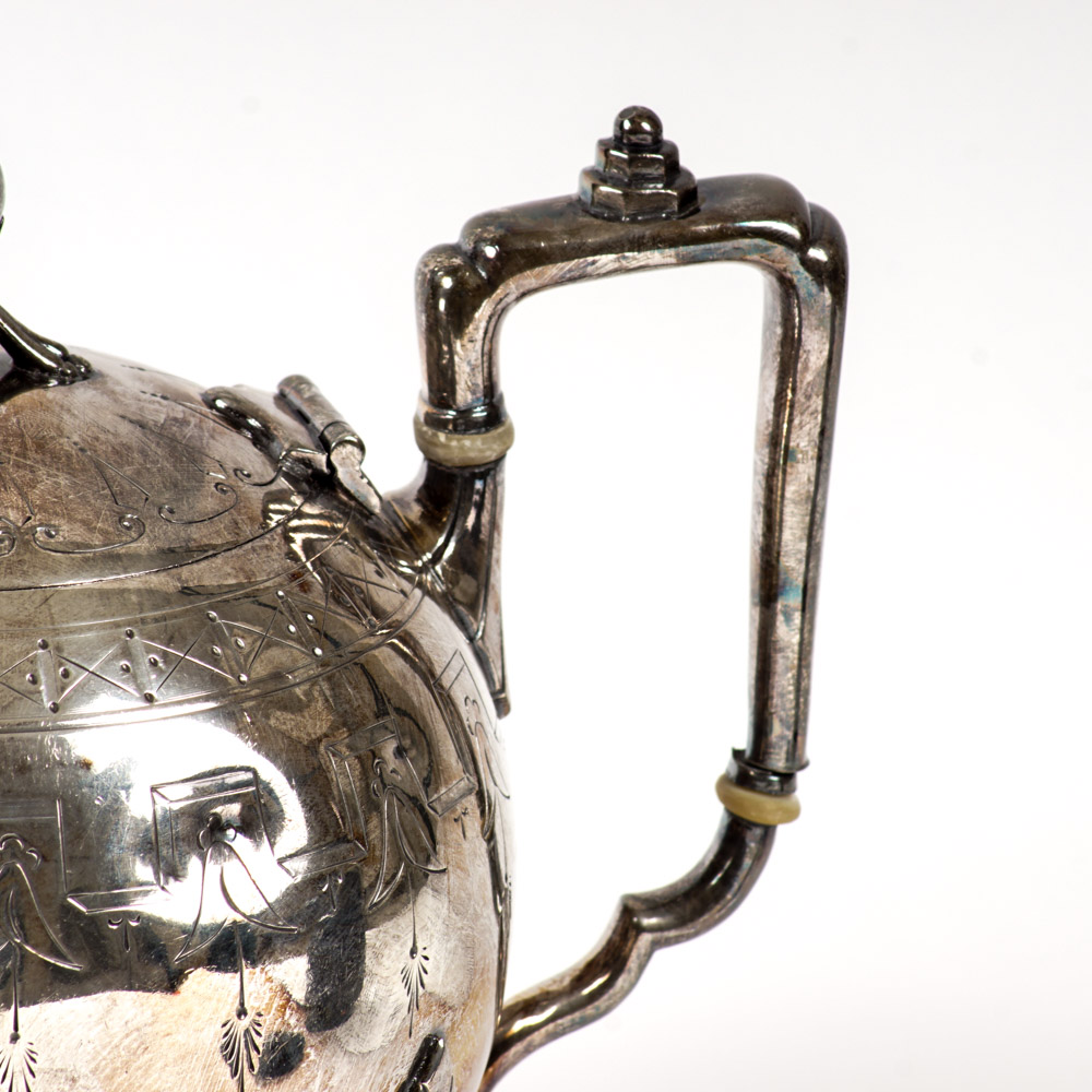 Vintage Reed & Barton Silver Plate Tea and Coffee Set