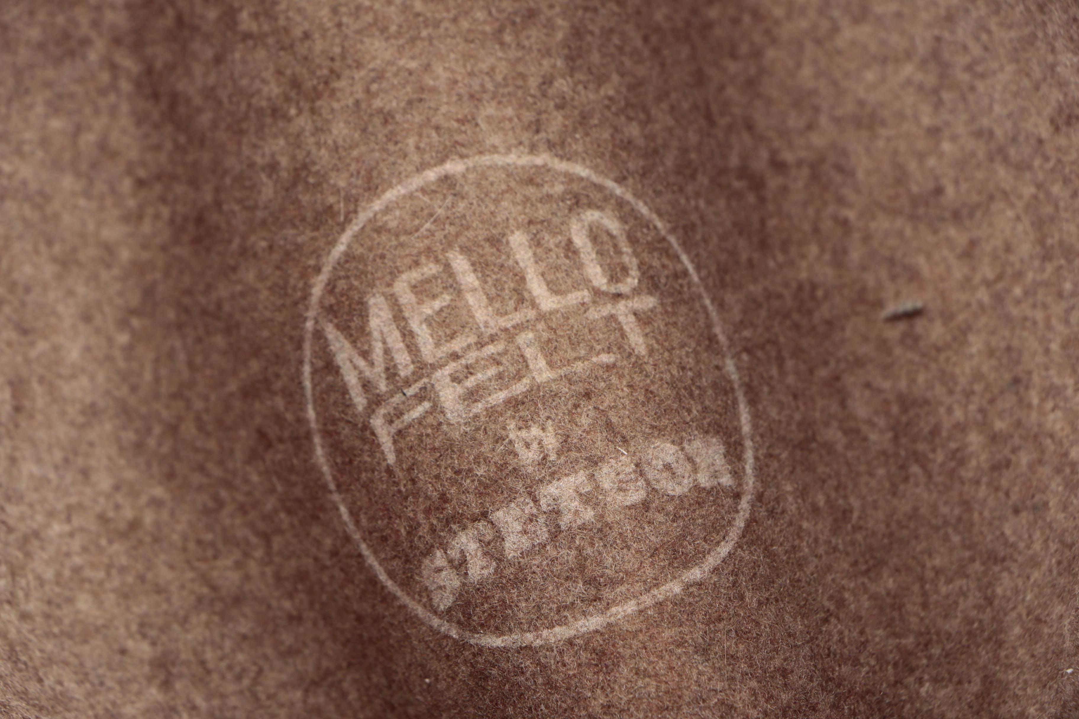 Stetson Light Brown Wool Mello Felt Fedora