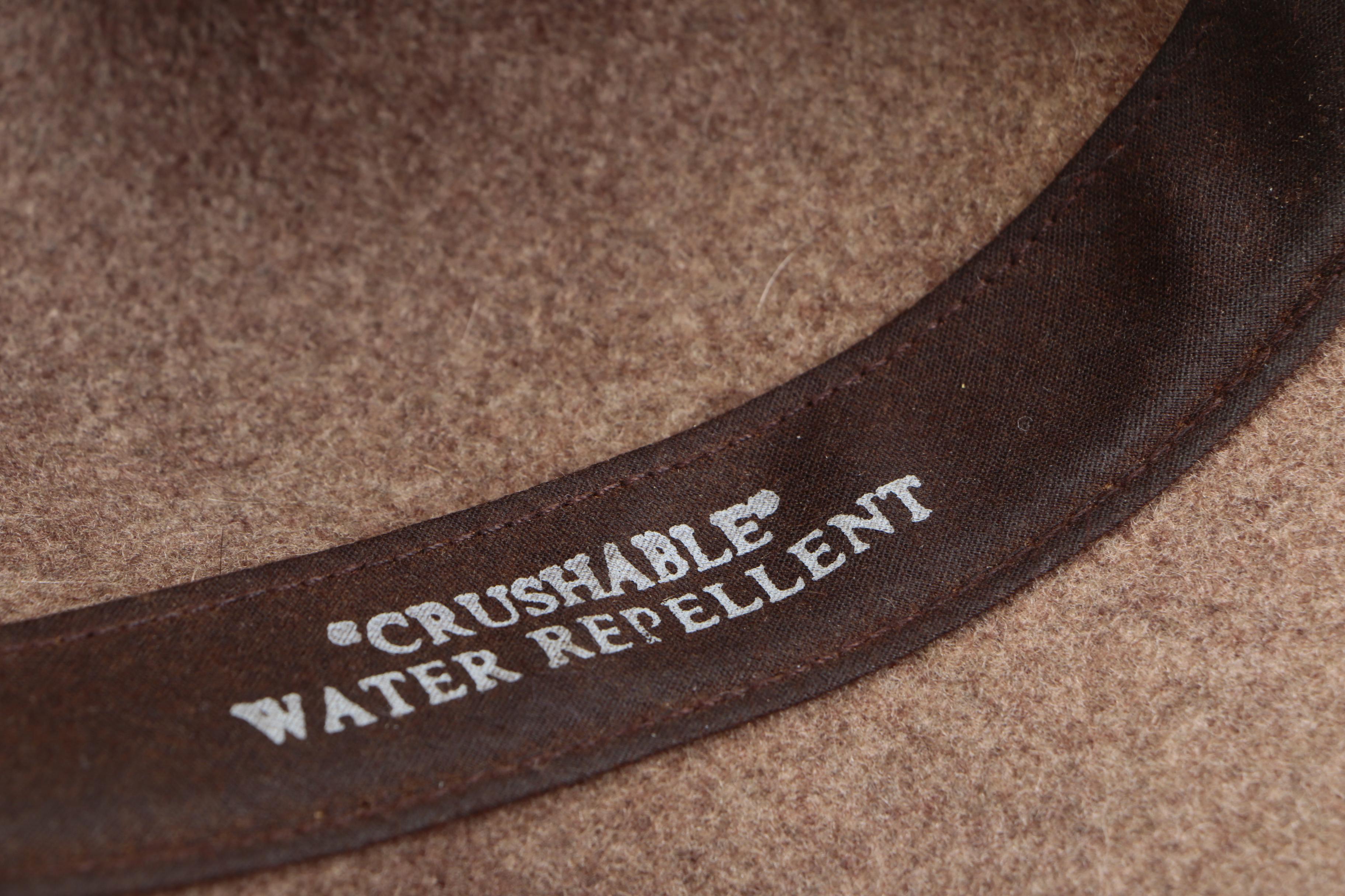 Stetson Light Brown Wool Mello Felt Fedora