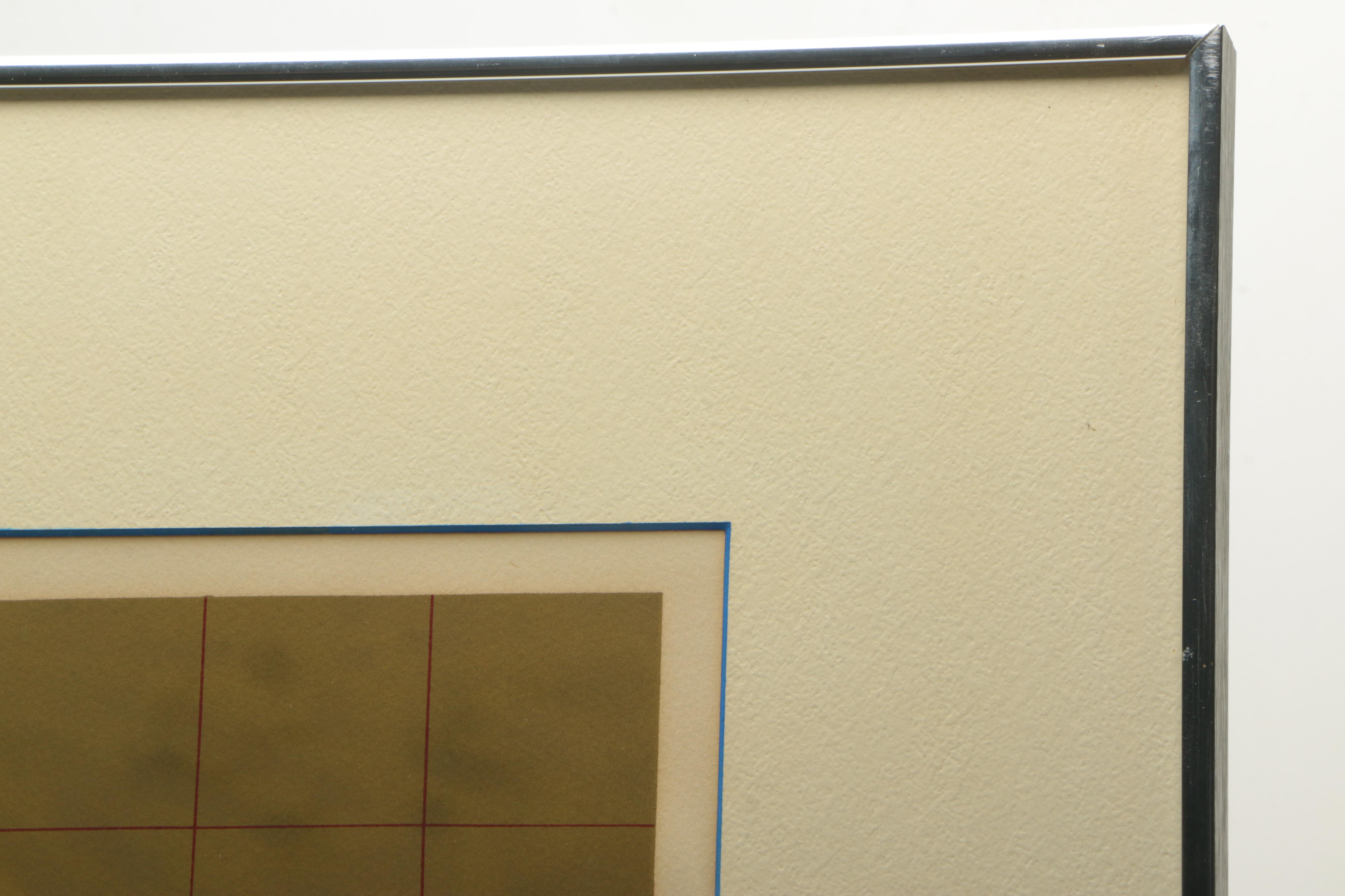 Richard Linder Limited Edition Lithograph "Profile (From After Noon)"