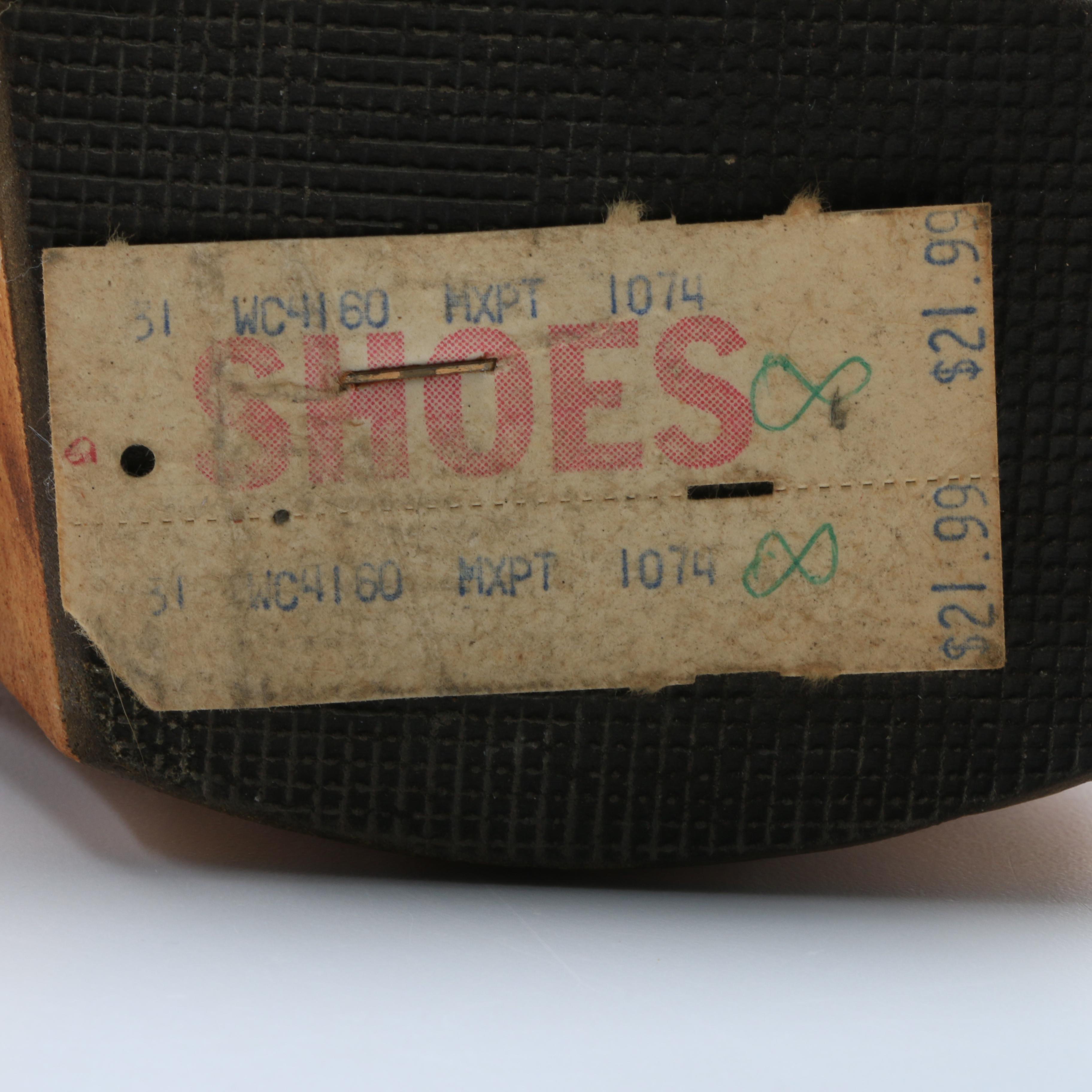 Circa 1970s Olé Brand Platform Sandals