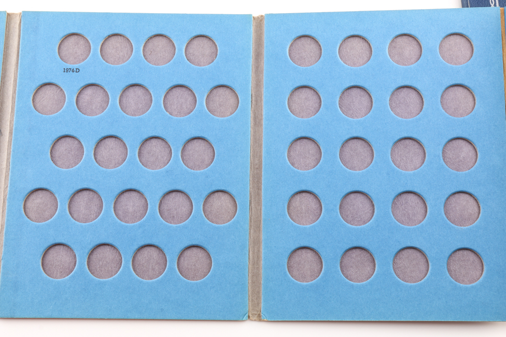 Two Whitman Binders of Jefferson Nickels