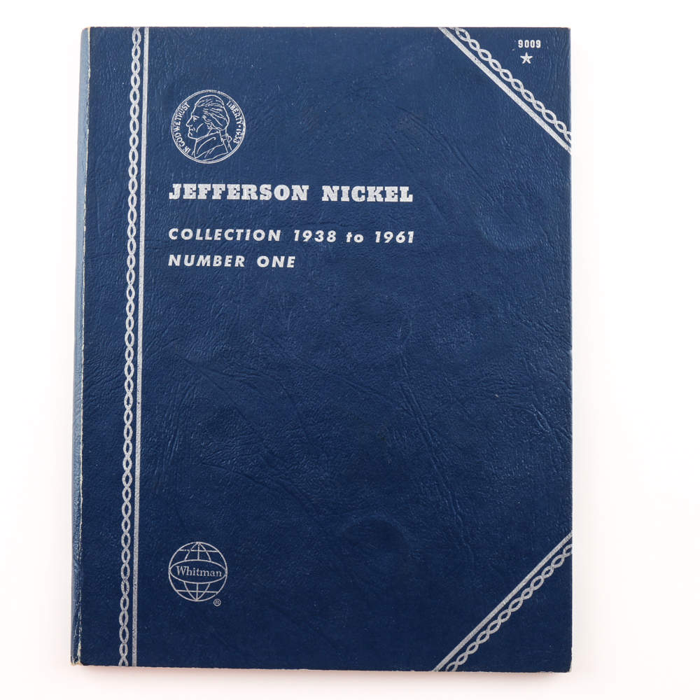 Two Whitman Binders of Jefferson Nickels