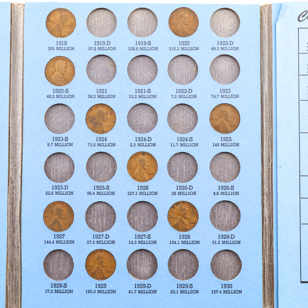 Two Whitman Binders of Lincoln Cents