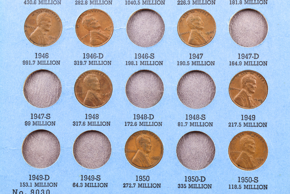 Two Whitman Binders of Lincoln Cents