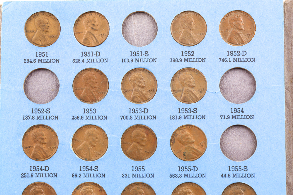 Two Whitman Binders of Lincoln Cents