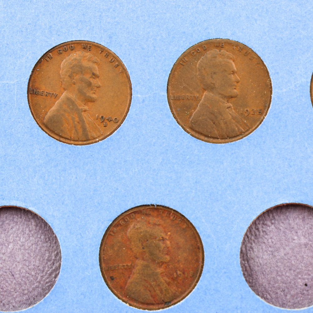 Two Whitman Binders of Lincoln Cents