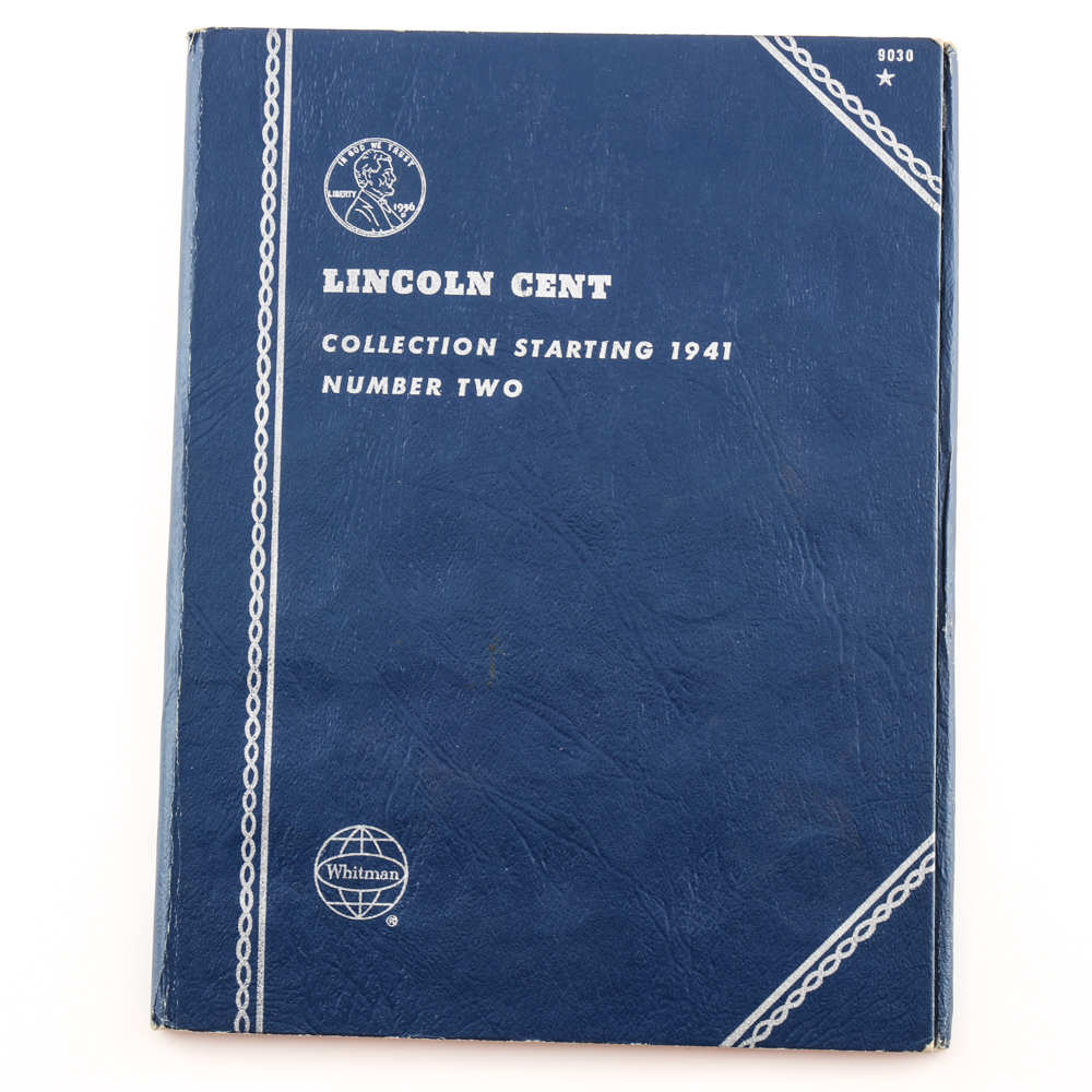 Two Whitman Binders of Lincoln Cents