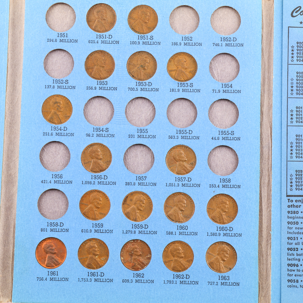 Two Whitman Binders of Lincoln Cents