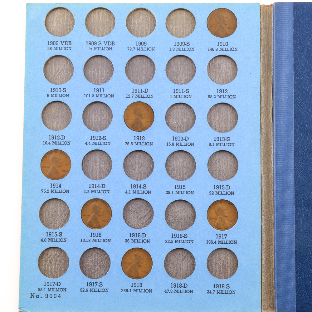 Two Whitman Binders of Lincoln Cents