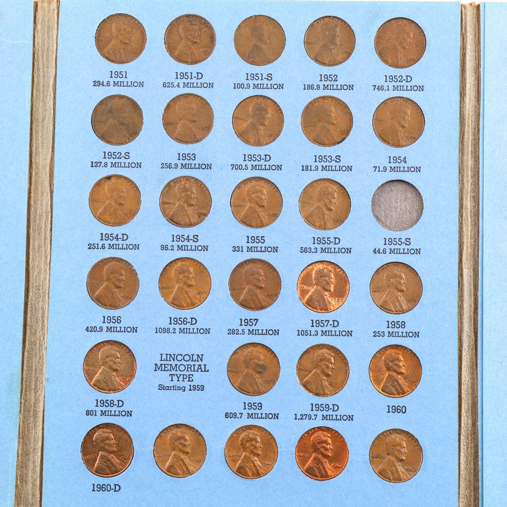 Two Whitman Binders of Lincoln Cents
