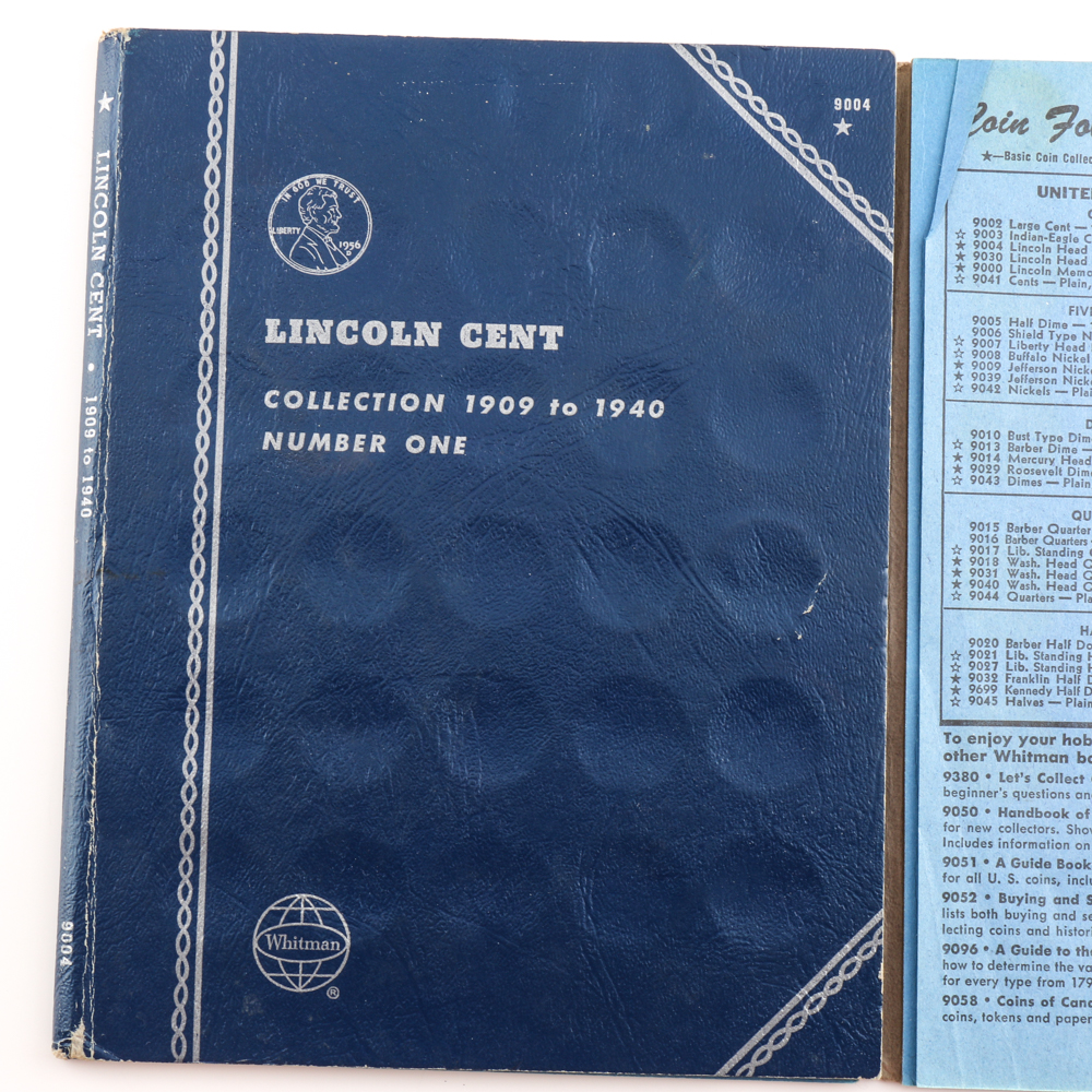 Two Whitman Binders of Lincoln Cents