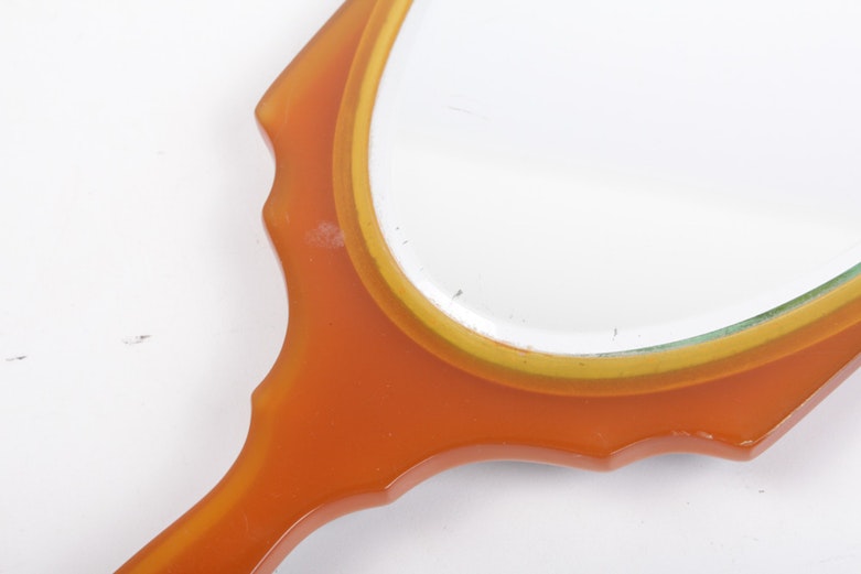 Pearled Aqwalite Vanity Set